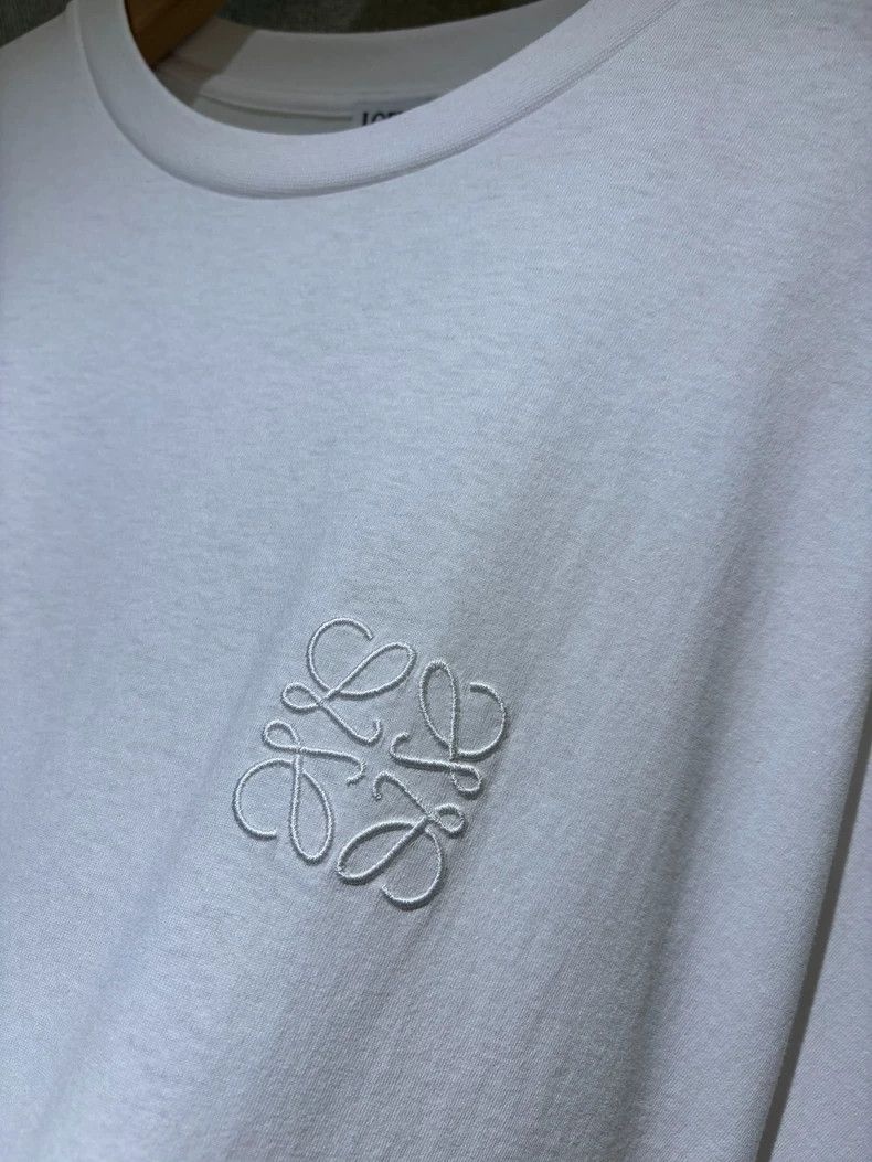 Loewe LOEWE Loosely shoulder white T Size M / US 6-8 / IT 42-44 - 2 Thumbnail