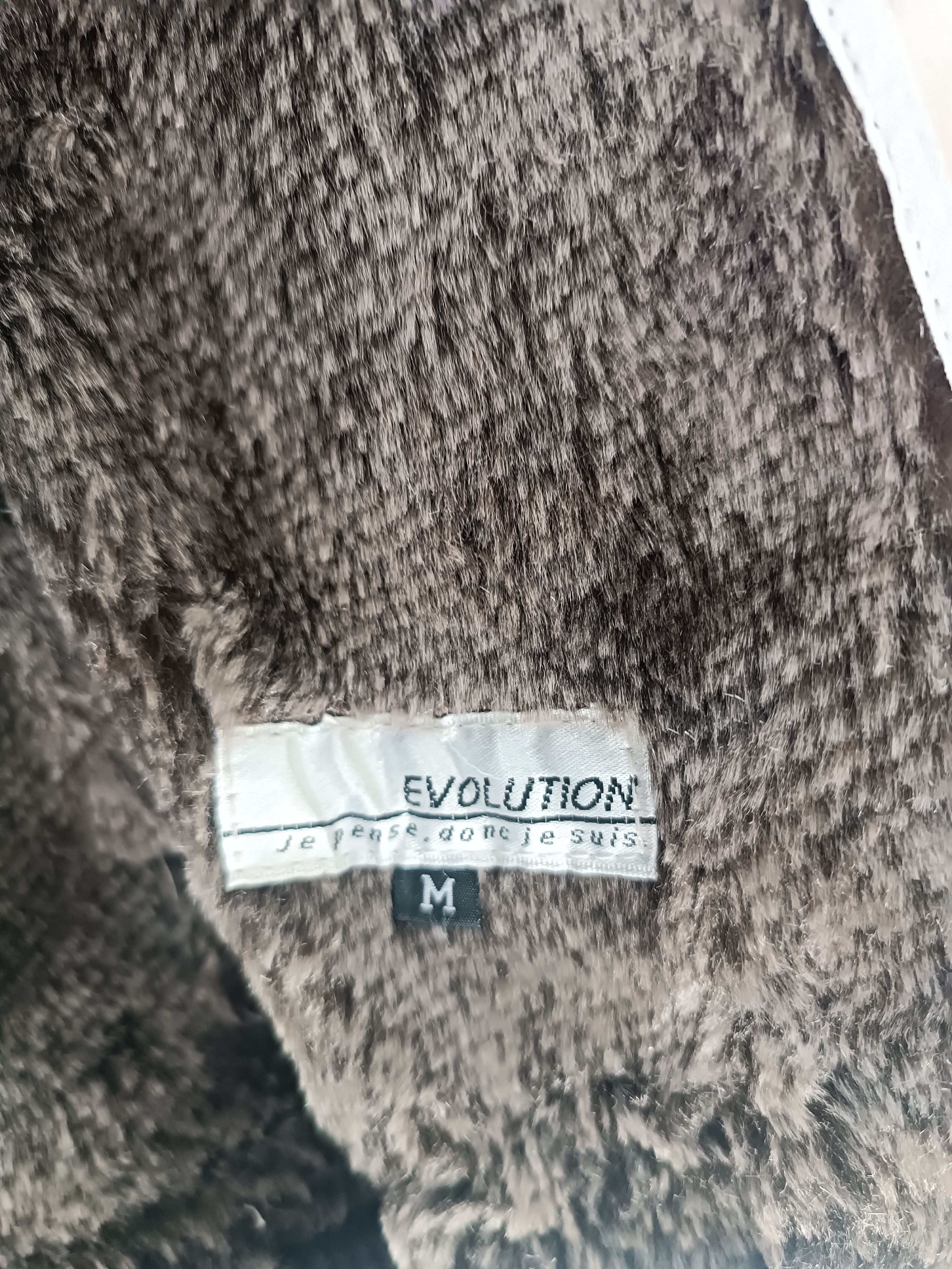 Japanese Brand Japanese Faux Fur Biker Winter Jacket Ifsixwasnine Style Size US M / EU 48-50 / 2 - 9 Thumbnail