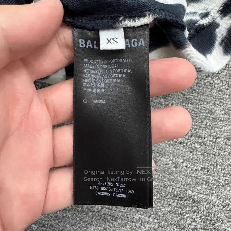 Balenciaga Balenciaga Tie-dye Heart Short Sleeve Size US XS / EU 42 / 0 - 4 Thumbnail