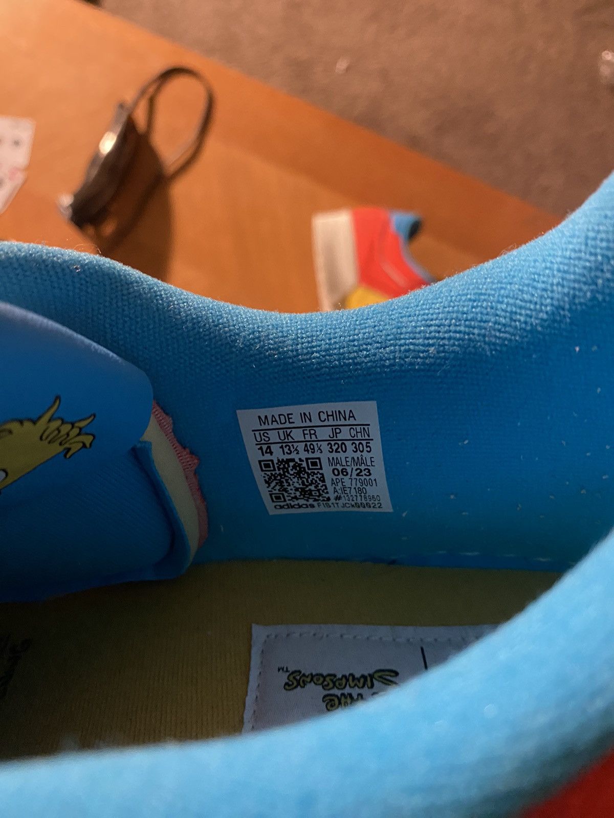 Adidas Rivalry 86 Low Simpson Tn Size US 14 / EU 47 - 6 Thumbnail