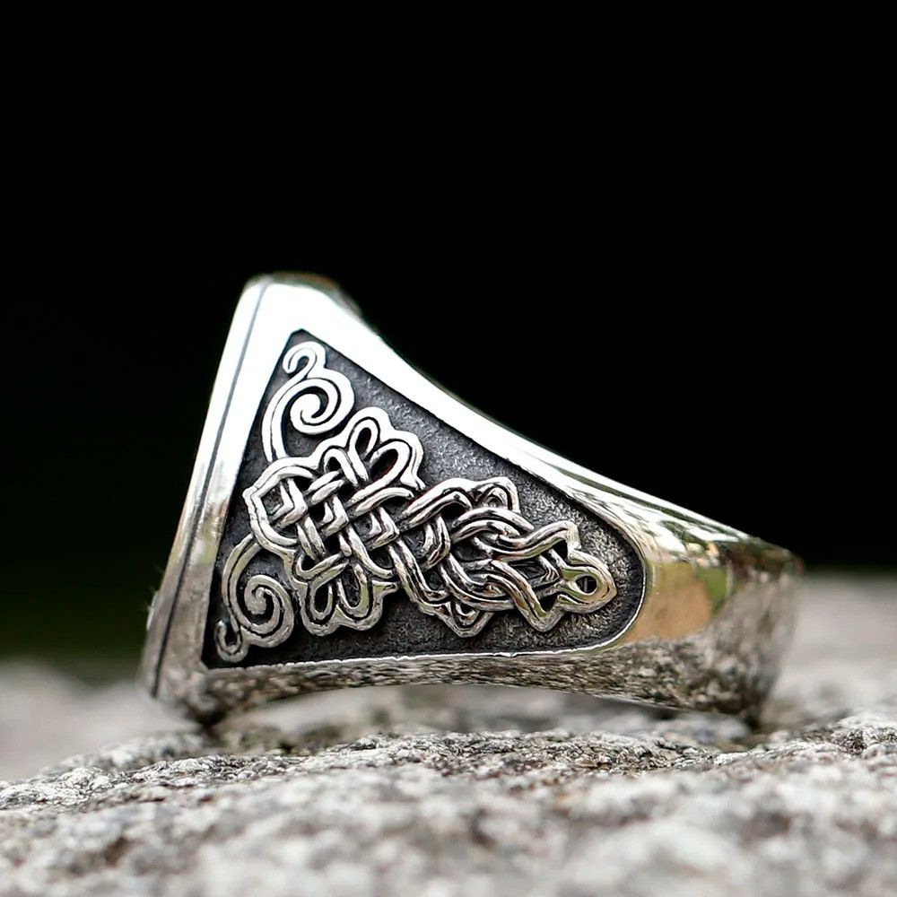 Jewelry Knight Ring Streetwear Jewelry Fashion Gift Size ONE SIZE - 3 Thumbnail