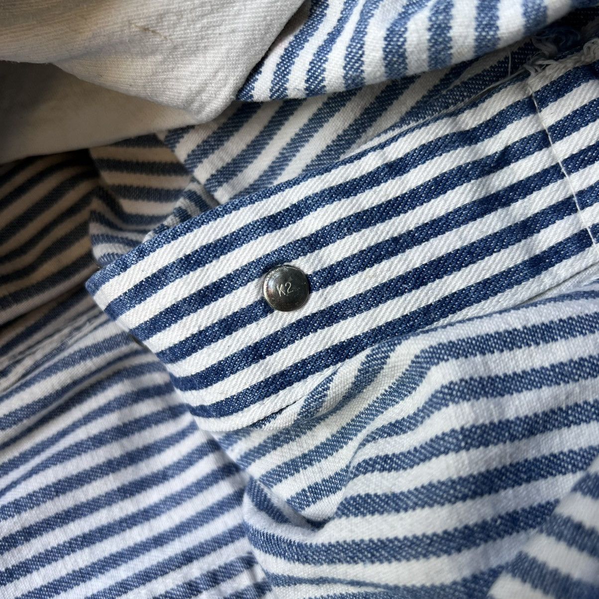 JCPenney 1960’s Big Mac JCpenny striped overalls Size US 40 / EU 56 - 9 Thumbnail