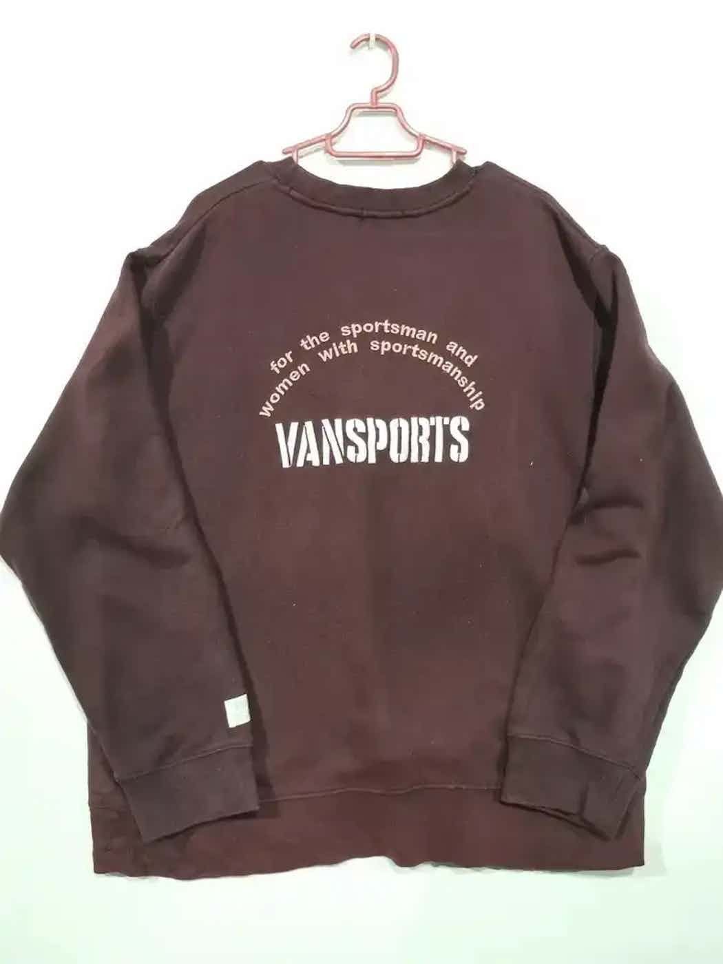 Vintage Vintage Vansports Sweetshirt Size US L / EU 52-54 / 3 - 4 Thumbnail