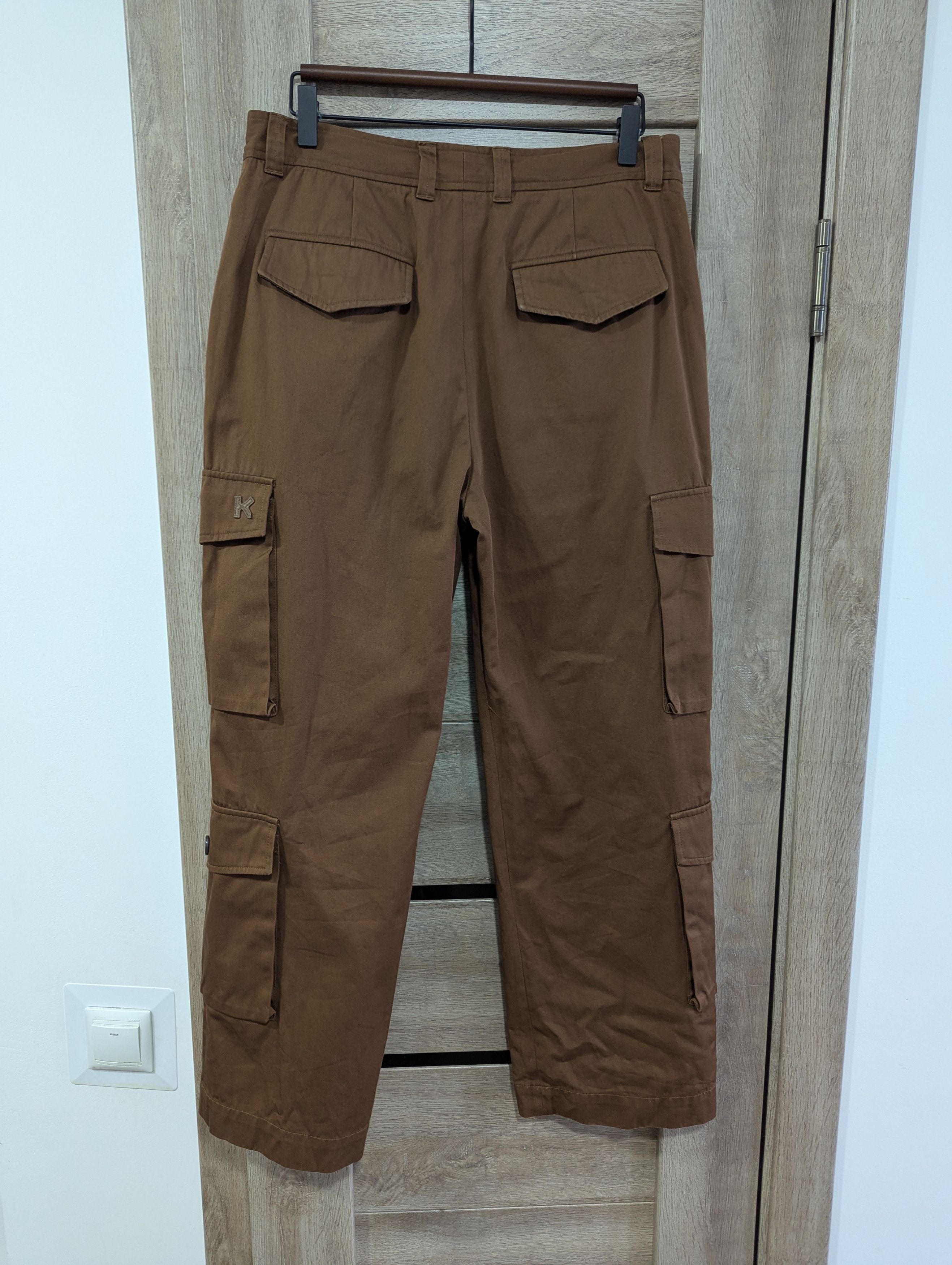 Kenzo Kenzo Asymmetrical Cargo Pants Size 31 Size US 31 - 2 Thumbnail