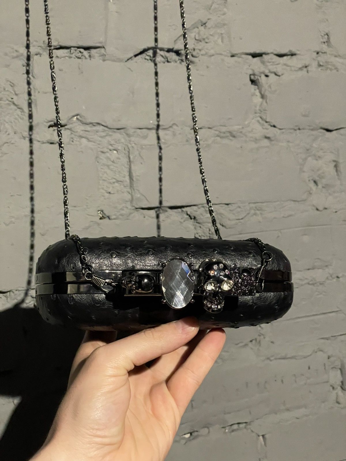 Alexander McQueen Clutch Alexander McQueen knuckle skull bag Size ONE SIZE - 10 Thumbnail