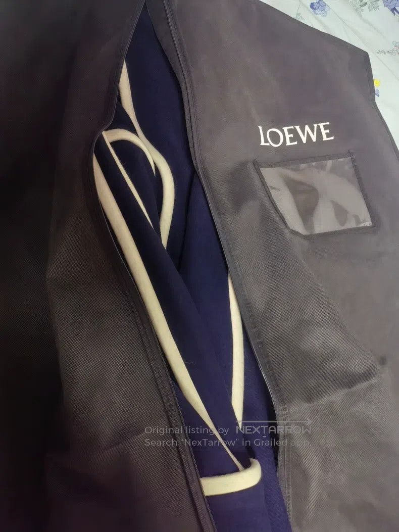 Loewe Loewe Navy Wool Coat Size US S / EU 44-46 / 1 - 4 Thumbnail