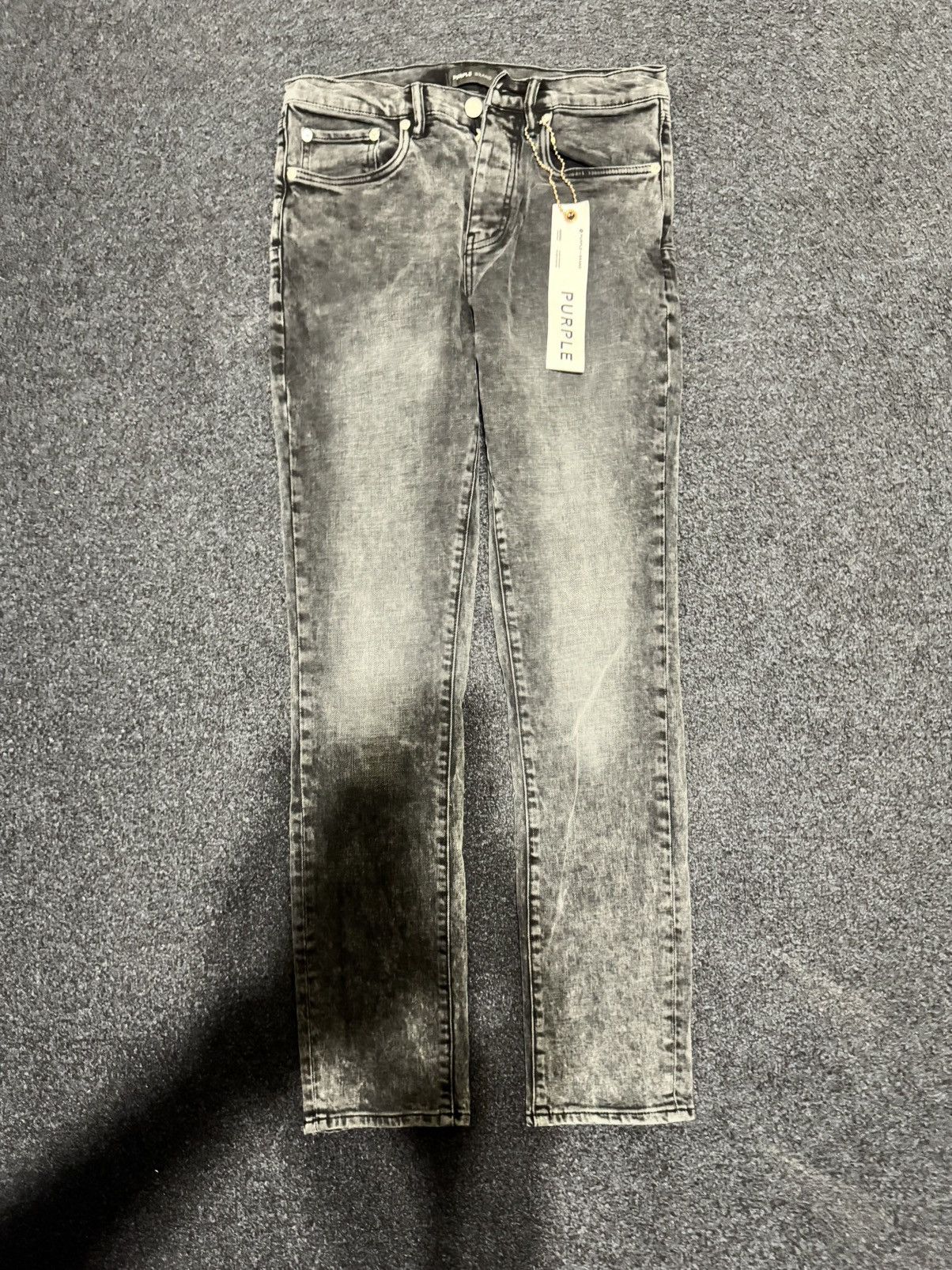 Purple Brand Purple P005 Faded Black Jeans Size US 30 / EU 46 - 1 Thumbnail