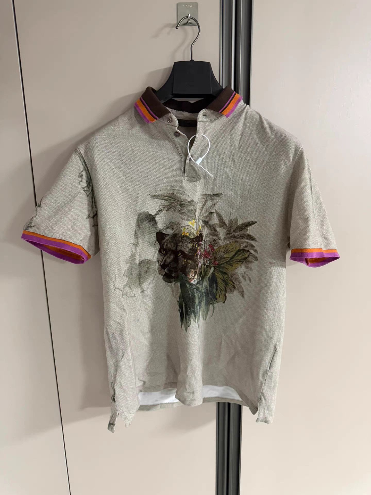 Etro ETRO Men's Short Sleeve T-Shirt K18 Size US L / EU 52-54 / 3 - 1 Thumbnail