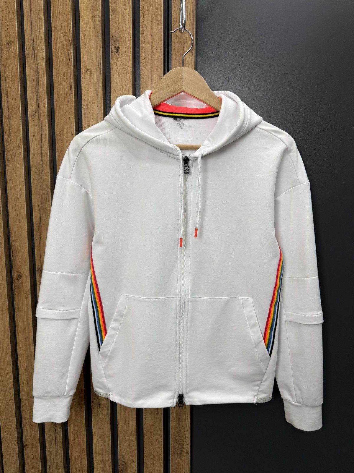 Bogner Bogner Fire + Ice Womens Hoodie Full Zip White Size S Size S / US 4 / IT 40 - 1 Thumbnail