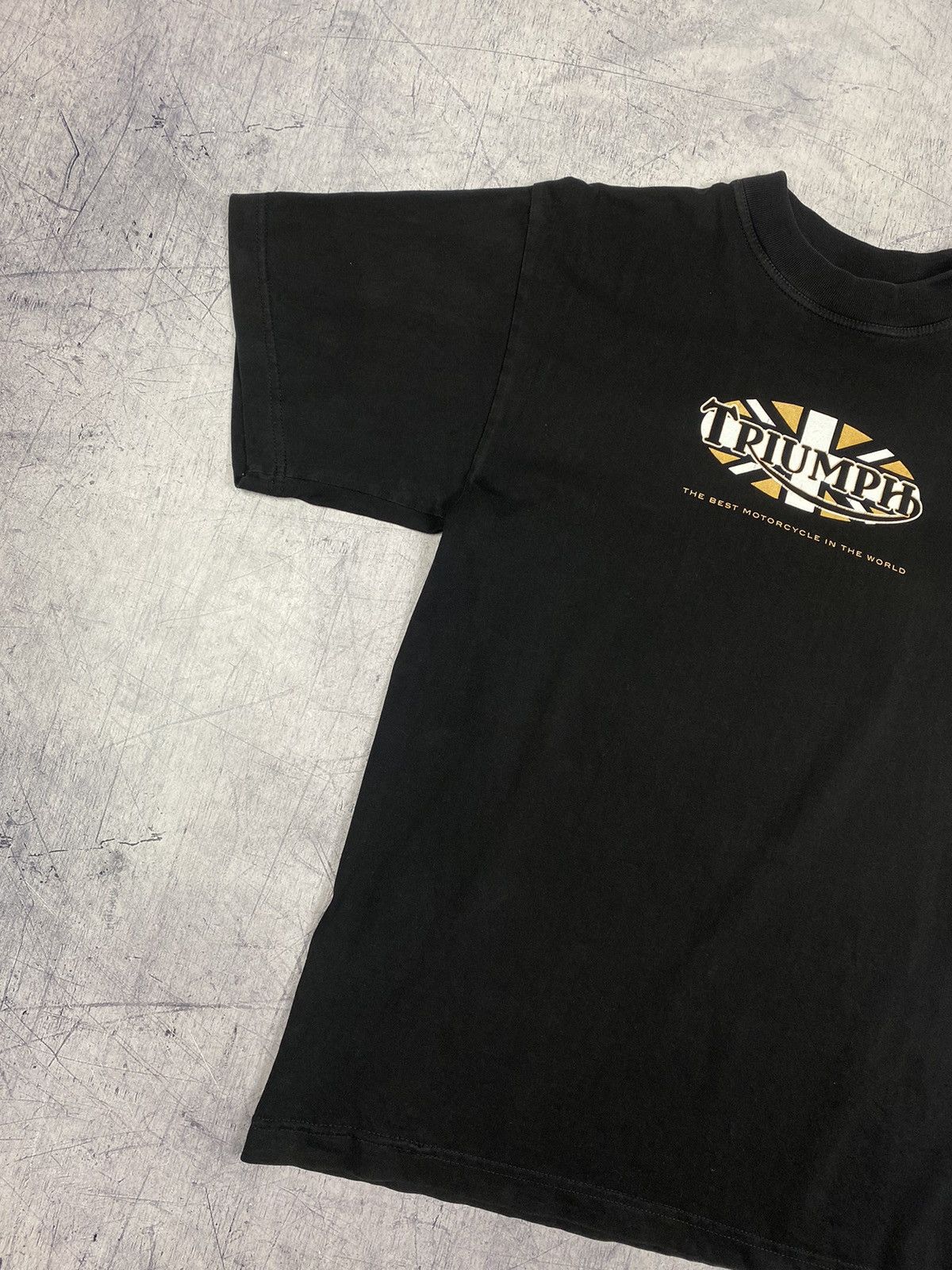 Vintage Vintage Triumph Motorcycle Racing Tee Size US M / EU 48-50 / 2 - 3 Thumbnail
