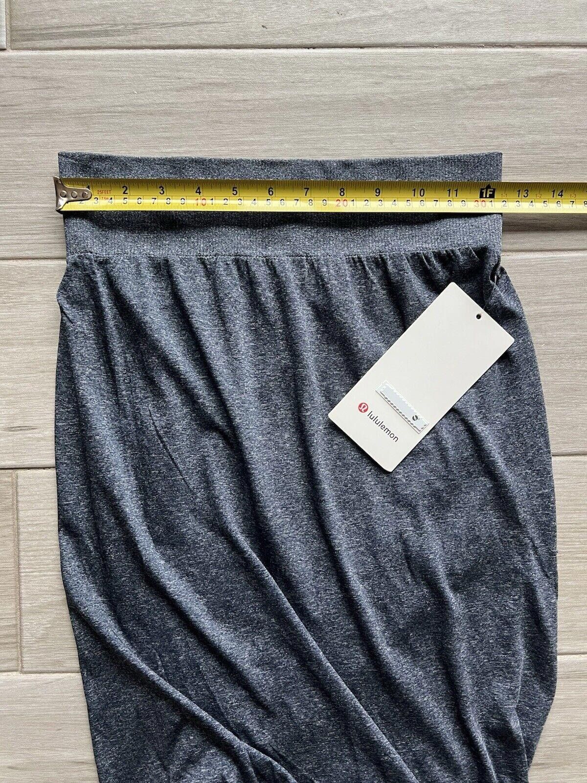 Designer Lululemon Boulevard Bliss Skirt Gray Ruched Bubble Hem Sz 6 Size 28" / US 6 / IT 42 - 10 Thumbnail