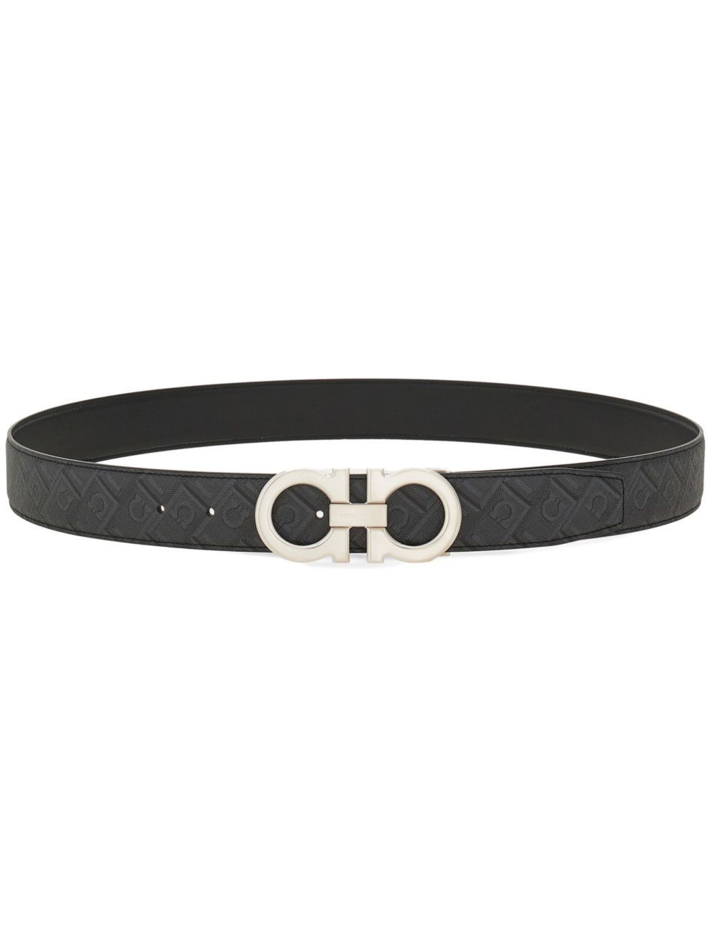 Salvatore Ferragamo GANCINI LEATHER BELT Size ONE SIZE - 1 Thumbnail