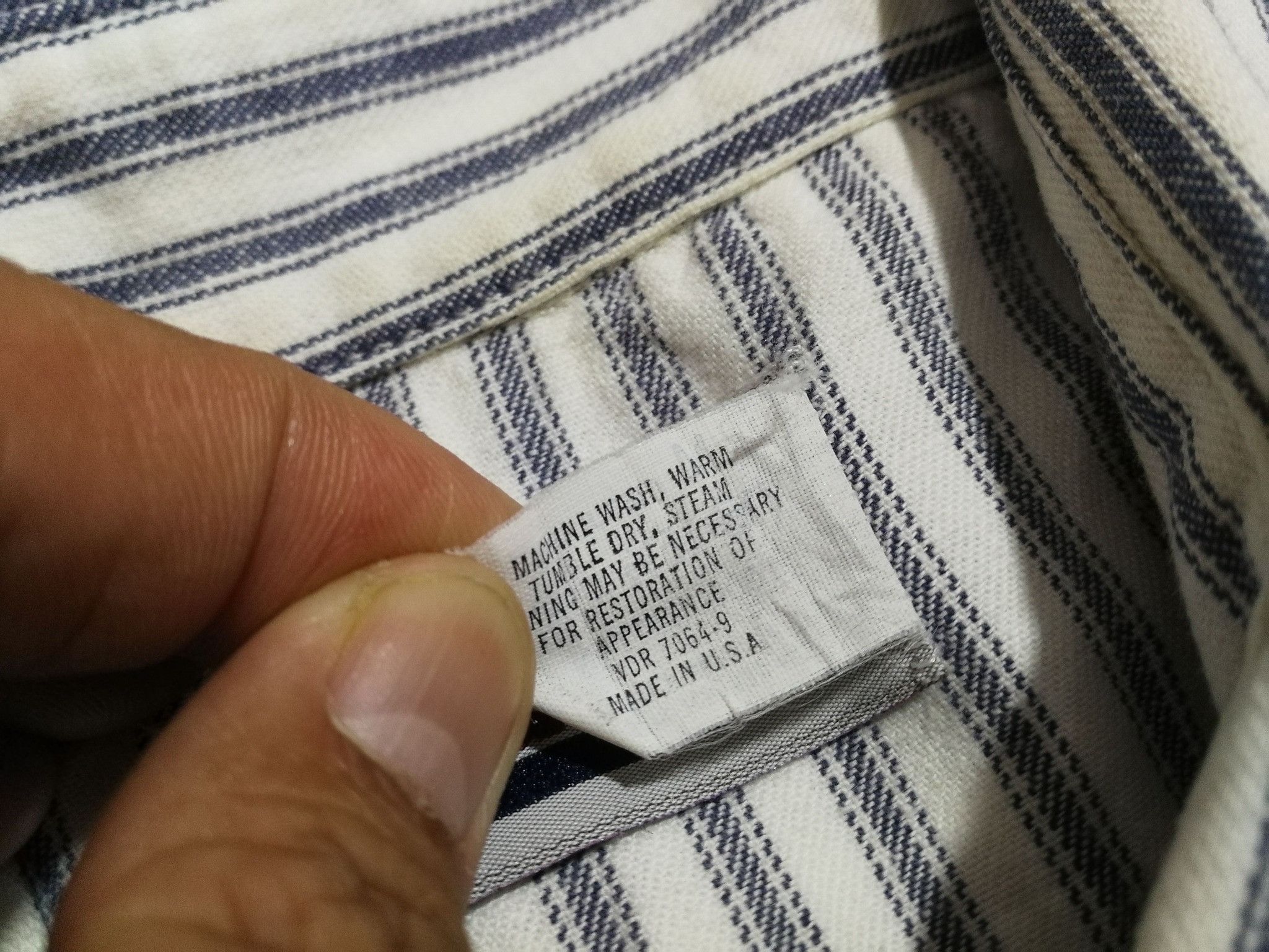 Big Mac × Vintage Vintage BIG MAC usa hickory chambrey M 2073 Size US M / EU 48-50 / 2 - 5 Thumbnail