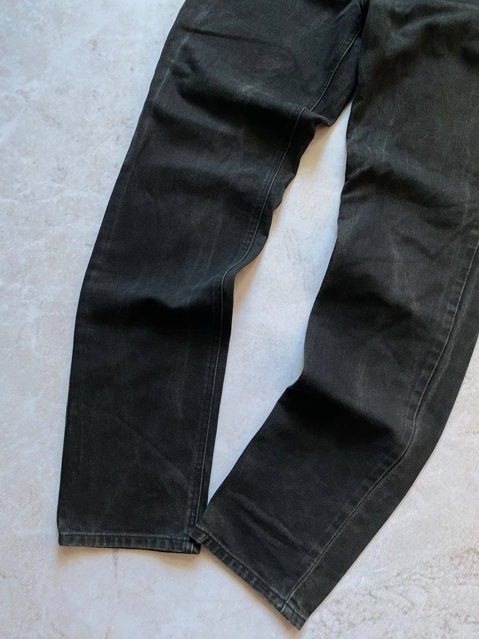 Edwin × Japanese Brand × Vintage Vintage Edwin Faded Denim Pants Regular Fit Black Size US 30 / EU 46 - 5 Thumbnail