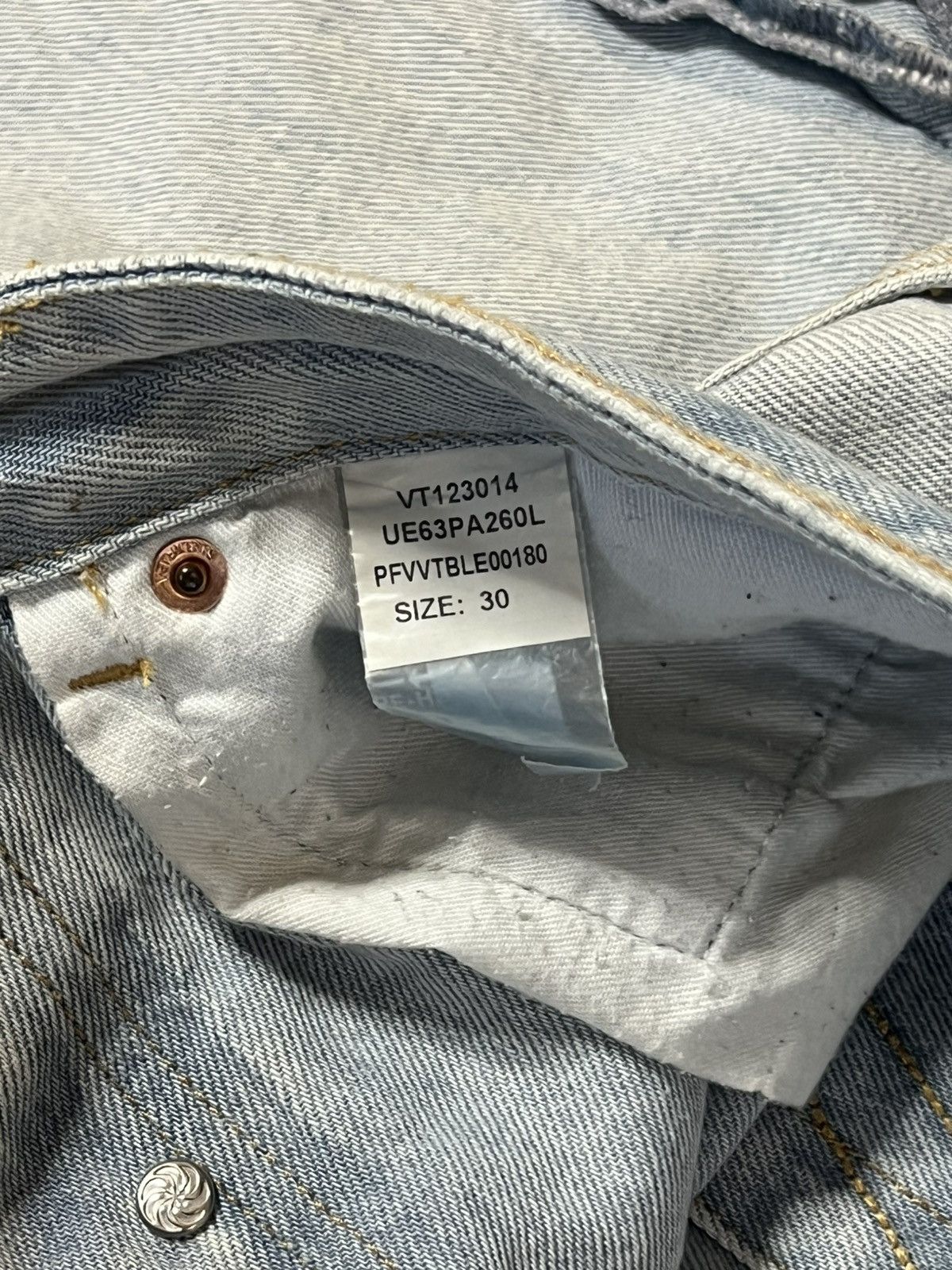 Vetements Vetements Inside Out Baggy Denims Size US 30 / EU 46 - 13 Thumbnail