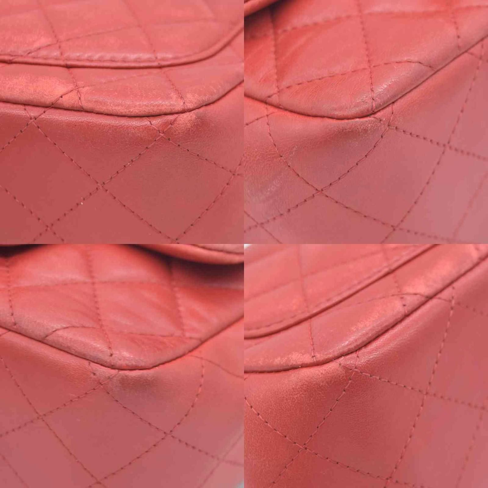 Chanel $5200 Chanel Classic Mini Square Flap Bag Red Size ONE SIZE - 3 Thumbnail