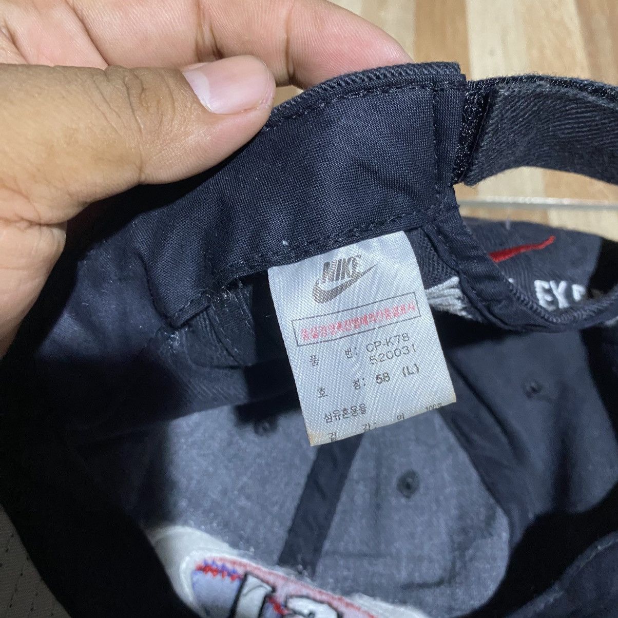 Nike × Vintage Vintage Nike 61 Korean Express Hats Size ONE SIZE - 4 Thumbnail