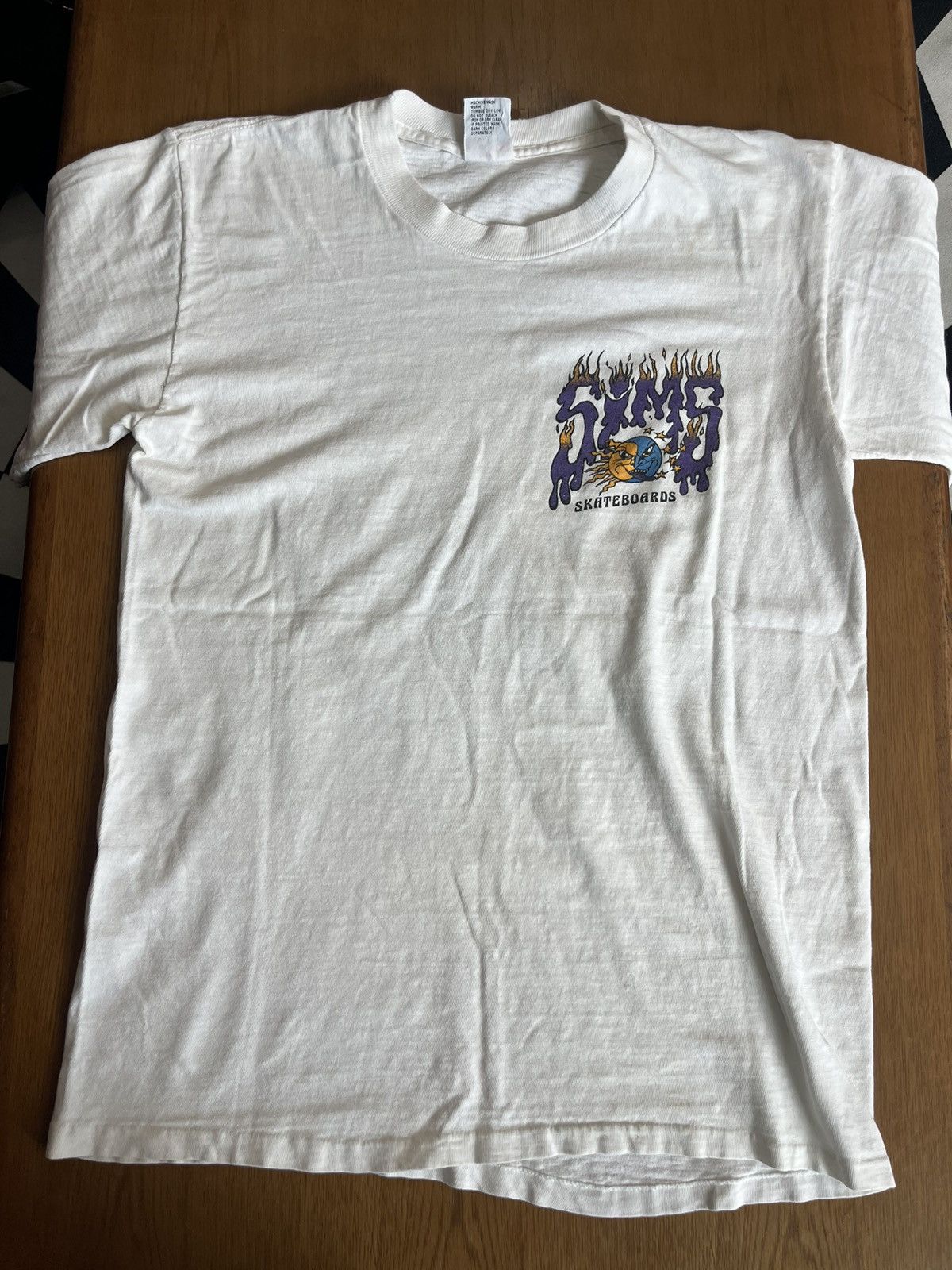 Vision Streetwear Vtg SIMS BUCK:SMITH VISION STREET WEAR Artwork Pro-model87’s Size US M / EU 48-50 / 2 - 4 Thumbnail