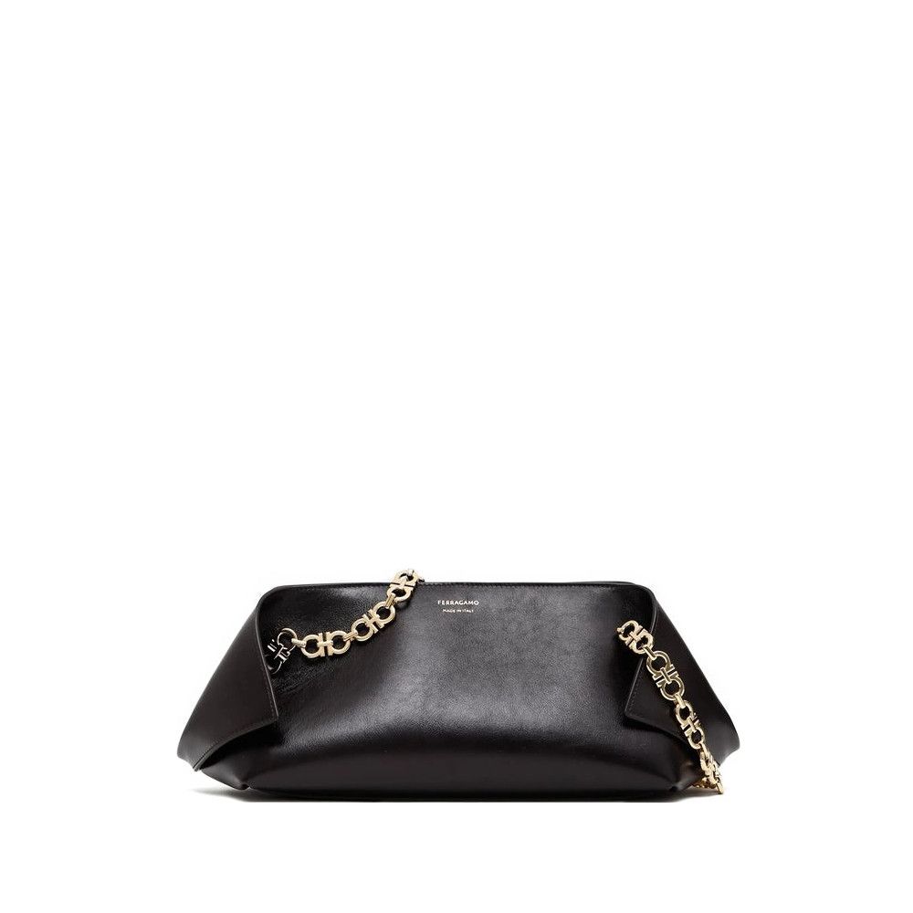 Salvatore Ferragamo Ferragamo BLACK Shoulder Bags Size ONE SIZE - 1 Thumbnail