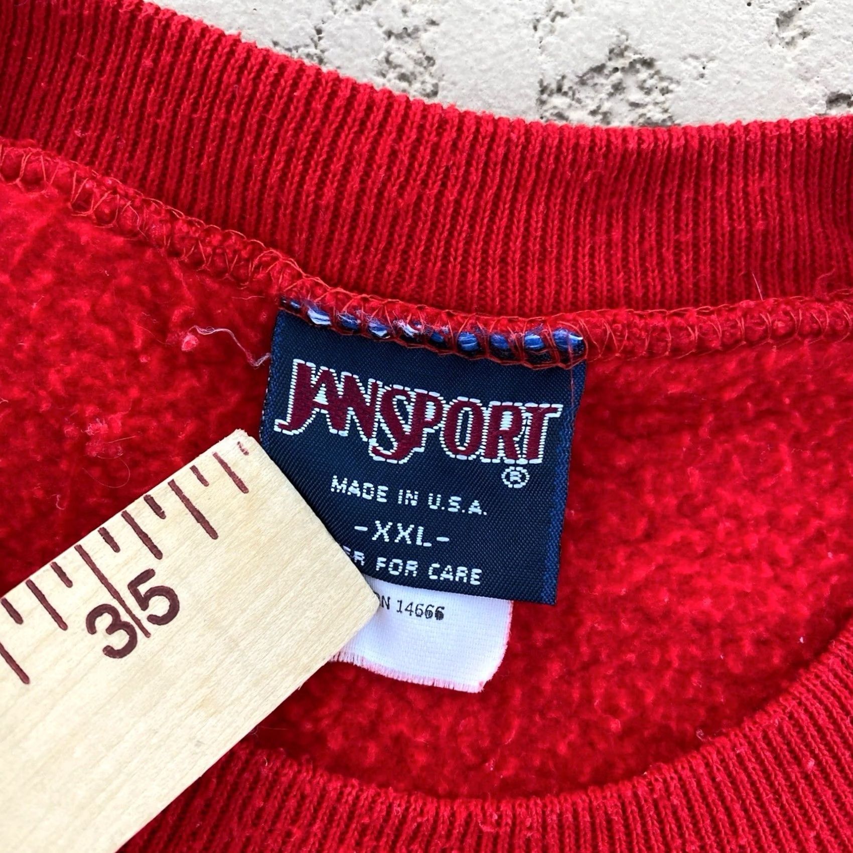 Jansport VINTAGE Arkansas Razorbacks Sweatshirt Mens XXLarge Red Collegiate Jansport 90s Size US XXL / EU 58 / 5 - 3 Thumbnail