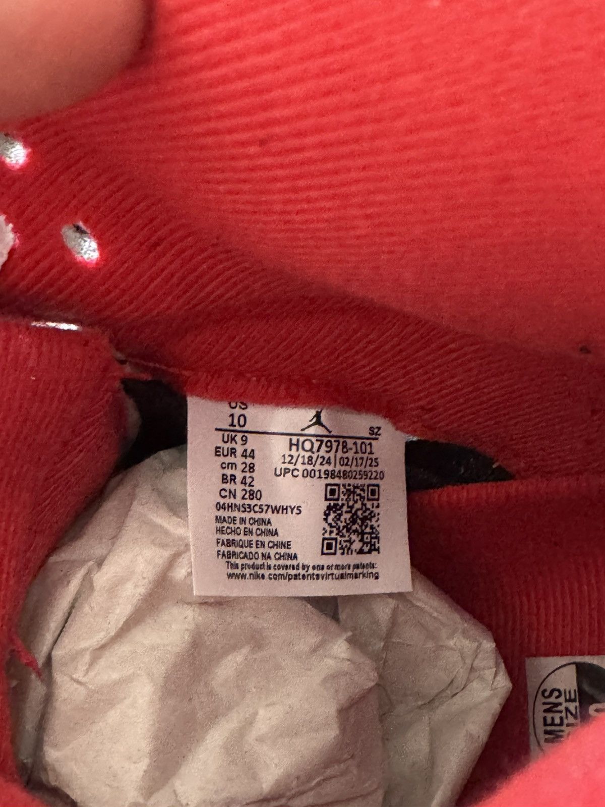 Jordan Brand Air Jordan V ‘Fire Red’ Size US 10 / EU 43 - 6 Thumbnail
