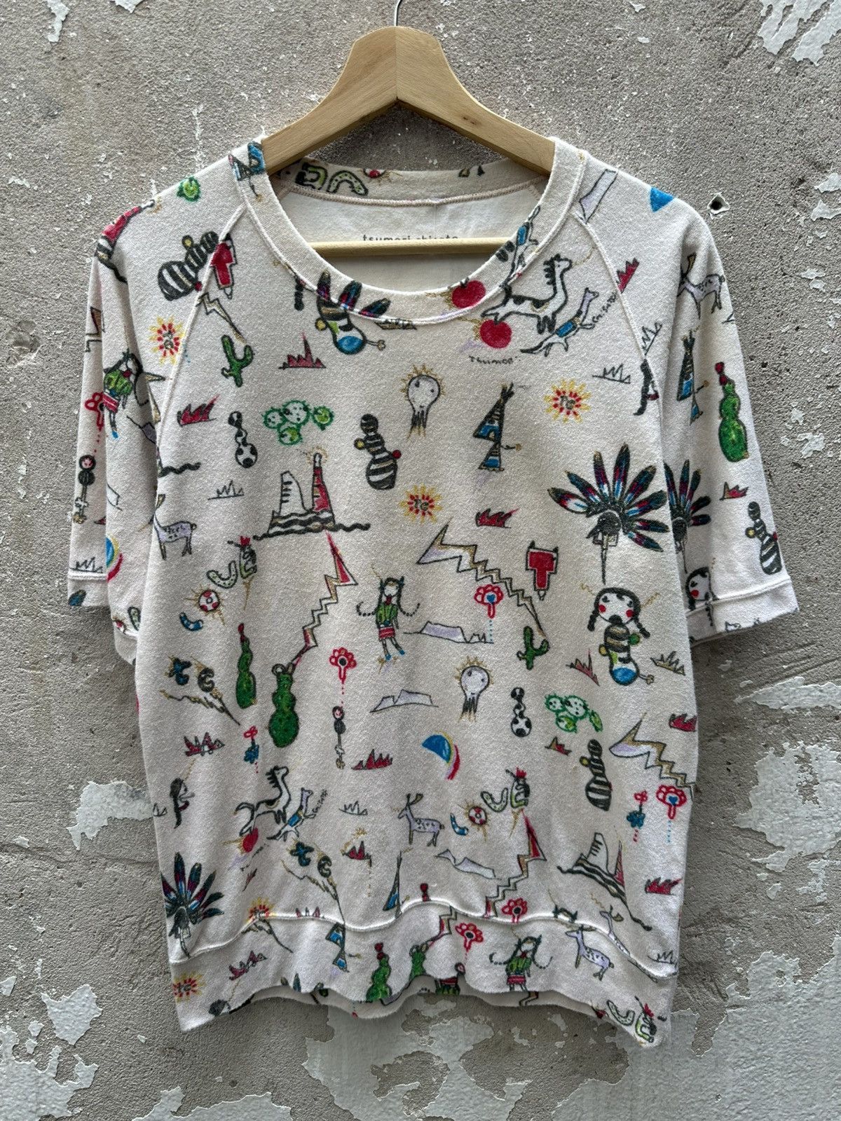 Tsumori Chisato tsumori chisato fullprint tees Size US M / EU 48-50 / 2 - 3 Thumbnail