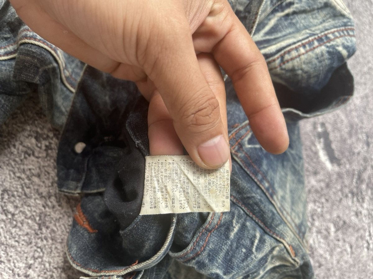LOWBOX Y2K Lowbox D-Blu distressed ifsixwasnine bootcut jeans Size US 31 - 12 Thumbnail