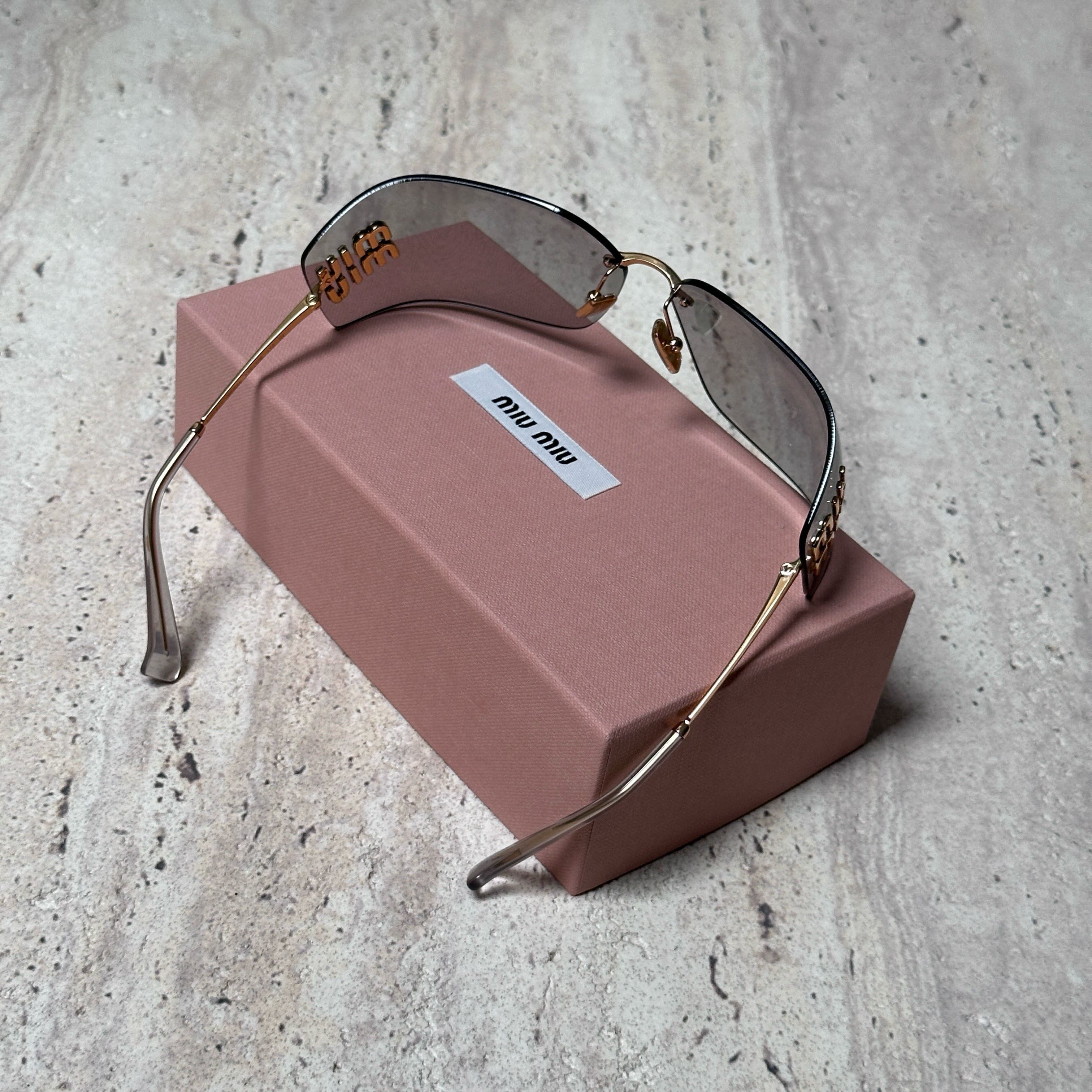 Miu Miu MIU MIU 0MU 54YS SUNGLASSES Size ONE SIZE - 3 Thumbnail