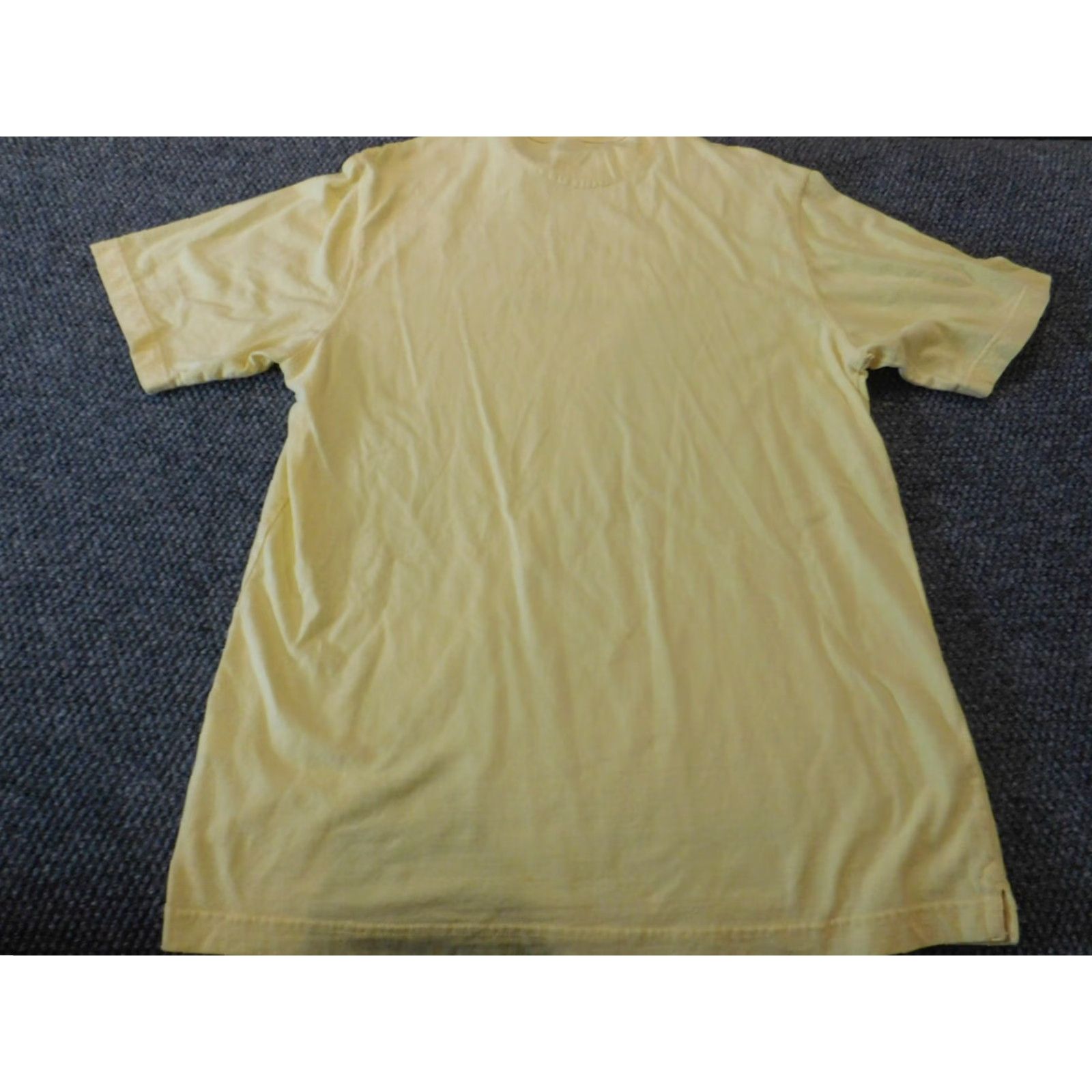 Ralph Lauren VINTAGE Ralph Lauren Mens T-Shirt Shirt 90s Yellow Logo Graphic L Cotton Knit Crew Neck Short Sleeve Mens Regular Adult Large All Seasons Size US L / EU 52-54 / 3 - 6 Thumbnail