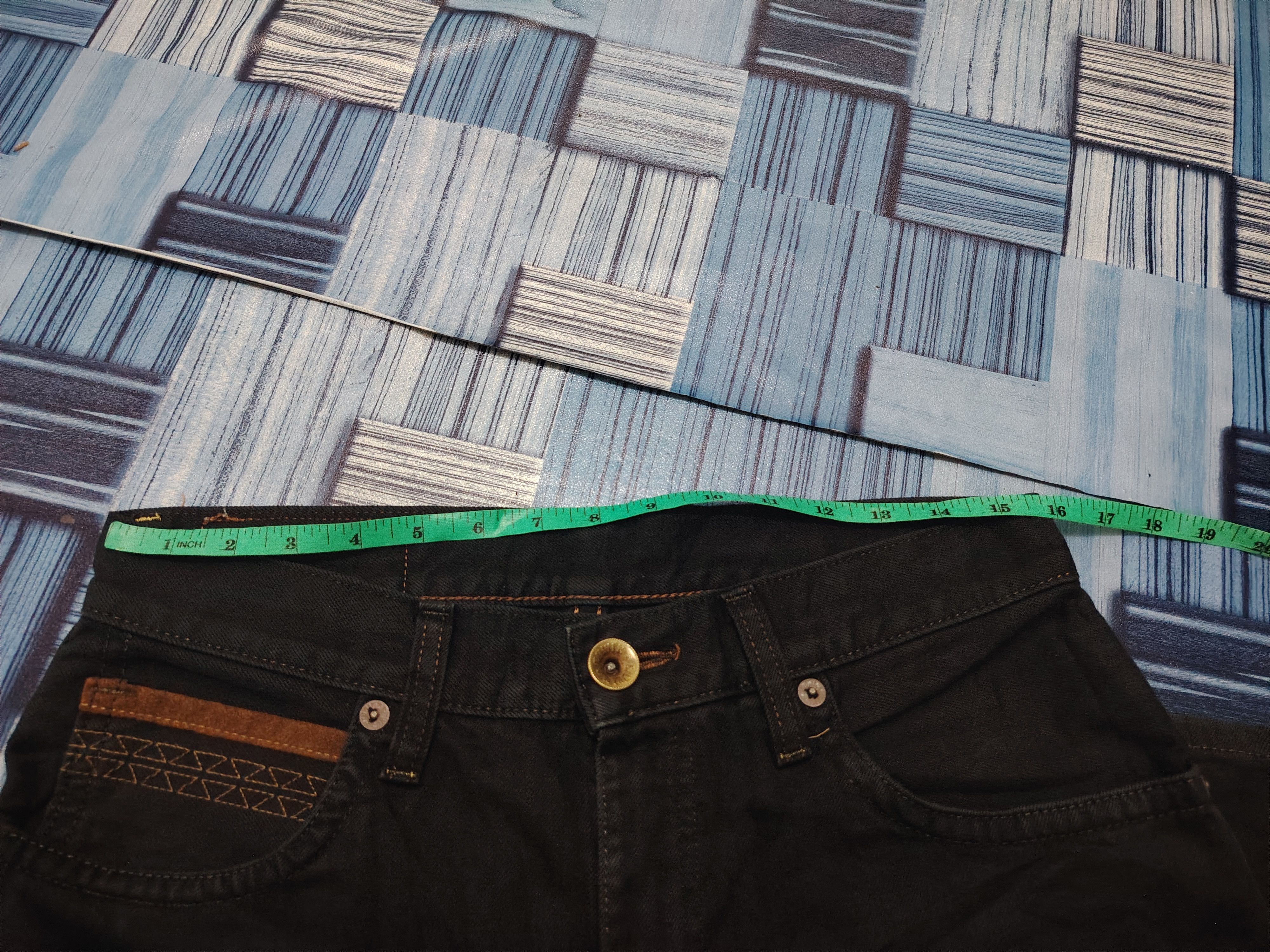 Who Decides War Japanese Edwin Exclusive Vintage flared Jeans Size US 31 - 19 Thumbnail