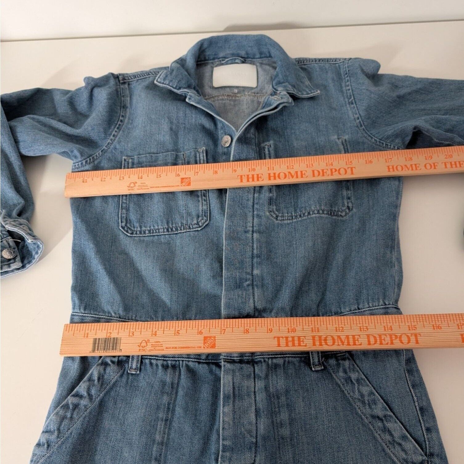 Everlane Everlane The Denim Coverall Womens Size Small Blue Size 34" / US 12 / IT 48 - 9 Thumbnail