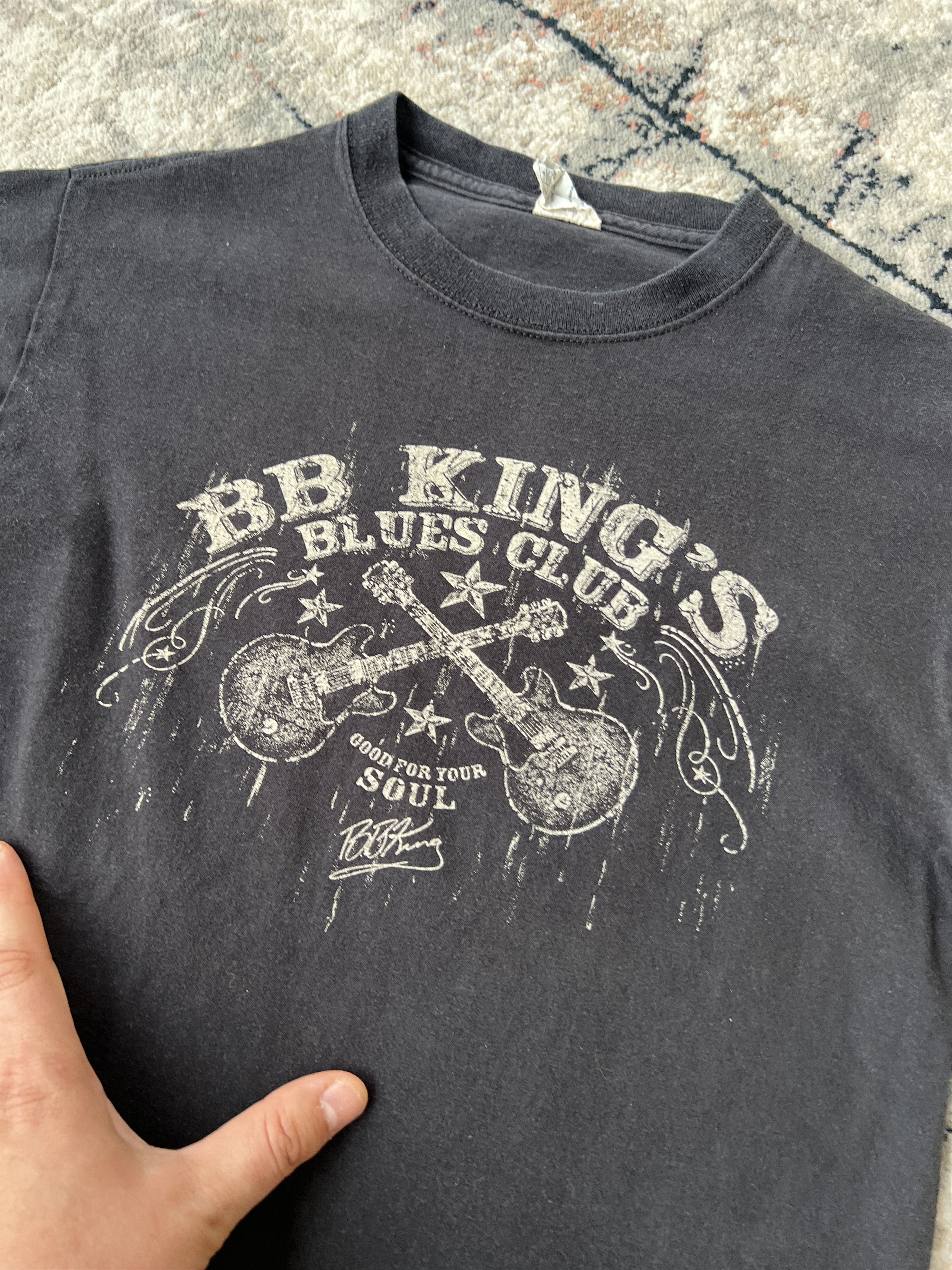 Vintage BB King's Blues Club Kings Of The Blues Tee Size US S / EU 44-46 / 1 - 3 Thumbnail
