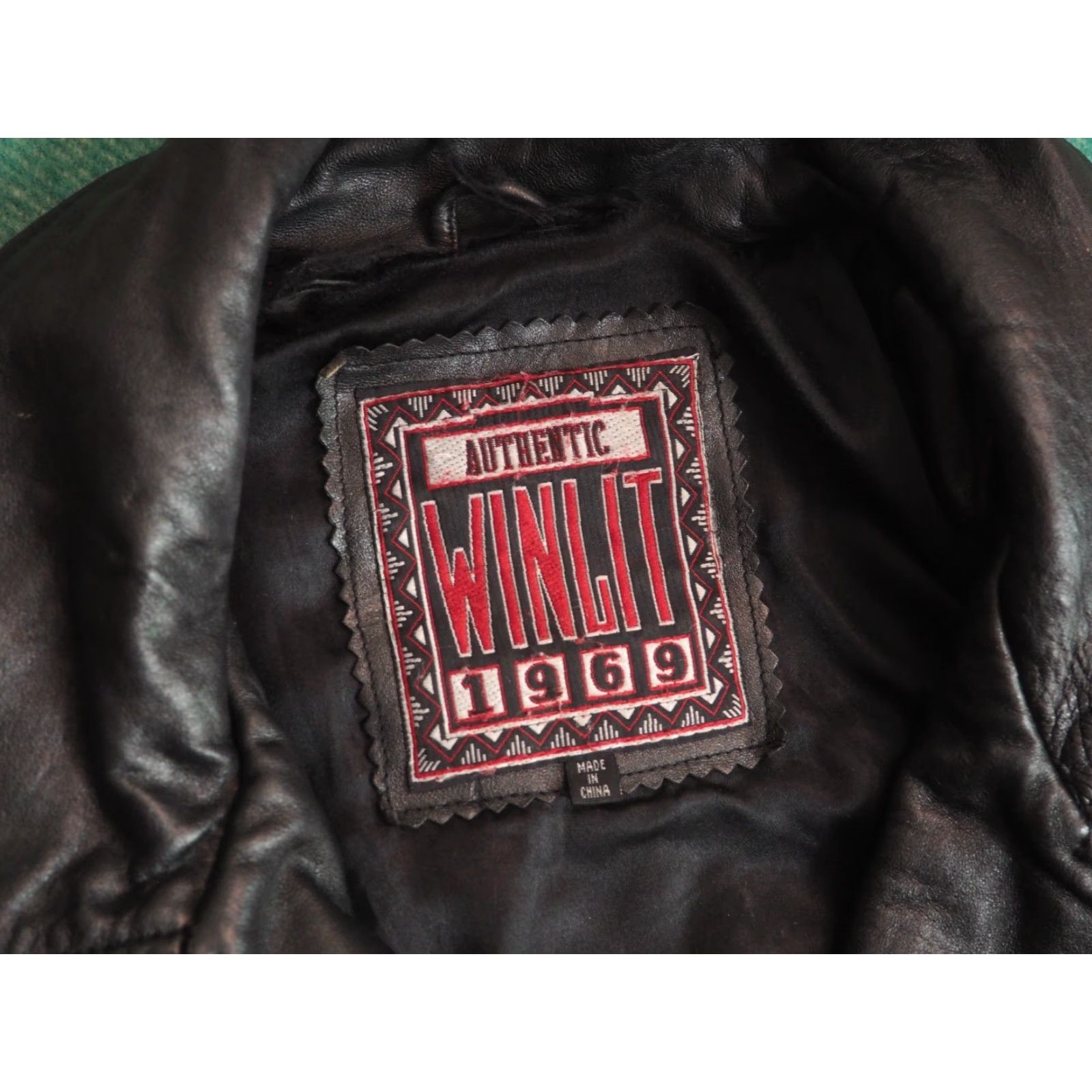 Vintage VINTAGE Winlit Leather Jacket Womens 80s 90s Black Zip Moto Cafe Western Glam Rock L Size L / US 10 / IT 46 - 4 Thumbnail