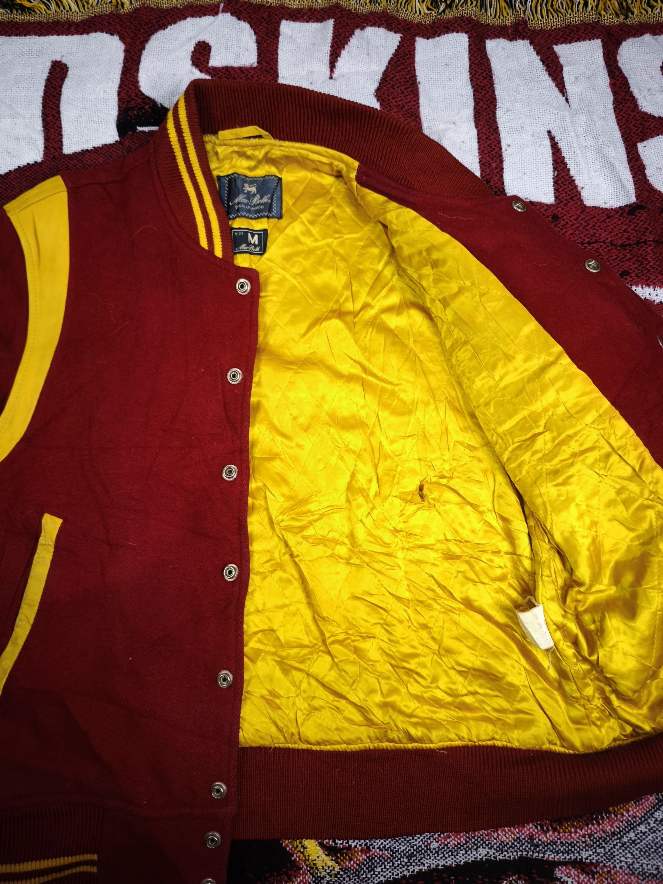 Macbeth × Vintage Vintage Mac Beth Varsity Jacket Size US M / EU 48-50 / 2 - 8 Thumbnail