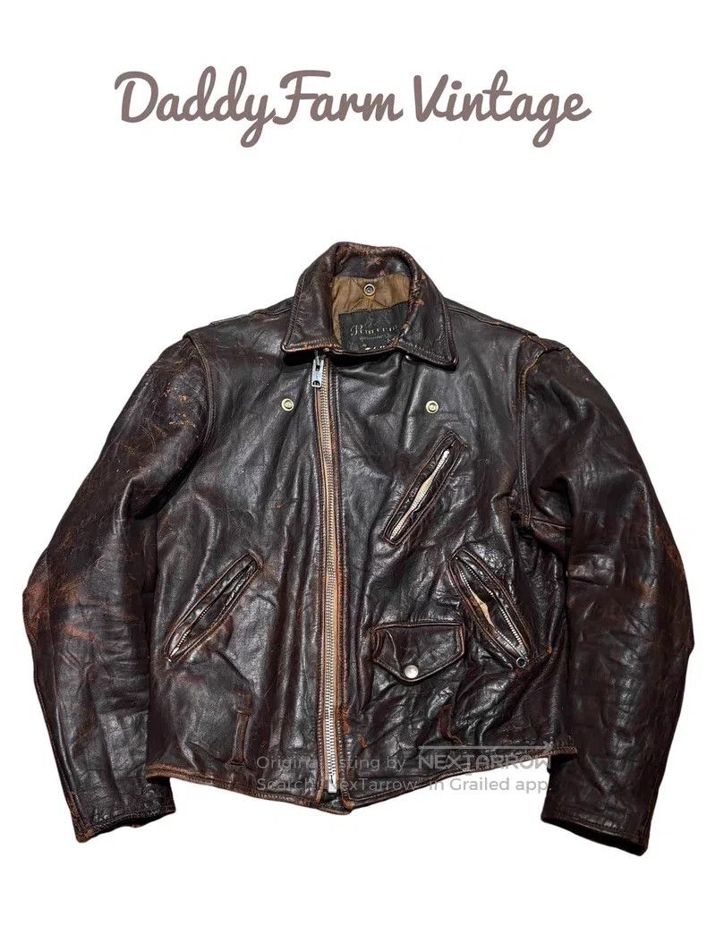 Schott Schott Motorcycle leather coat Size US S / EU 44-46 / 1 - 3 Thumbnail