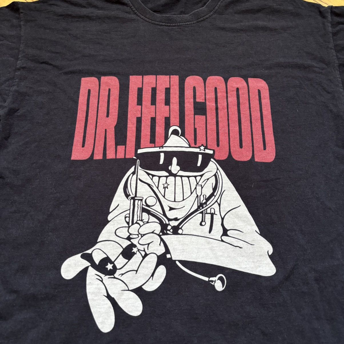 Vintage Vintage Y2K Dr.Feel Good Route 66 Punk T-Shirt Size US L / EU 52-54 / 3 - 3 Thumbnail