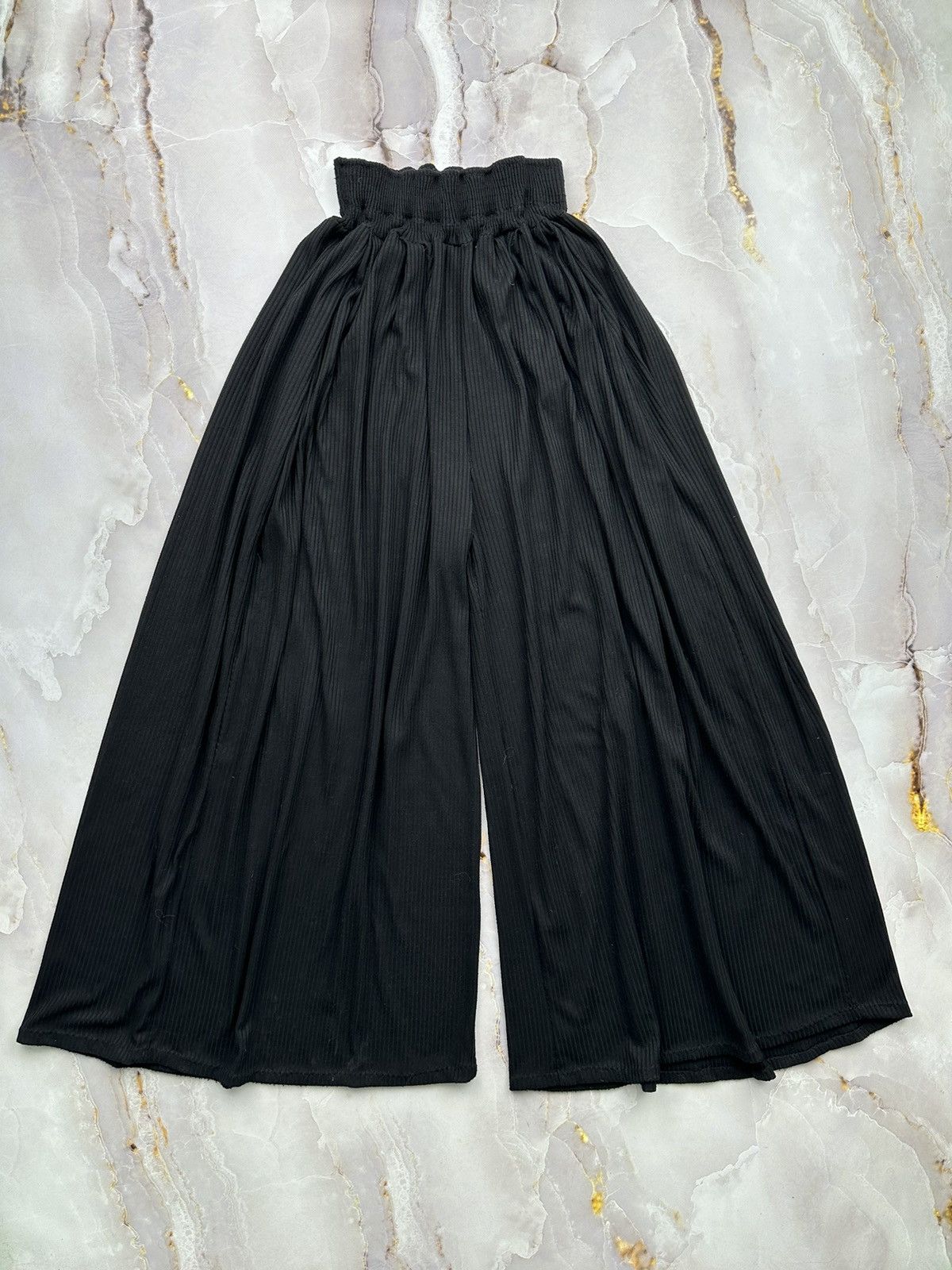 image of Avant Garde x Vintage Very Wide Pants Yohji Style in Black, Men's (Size 32)