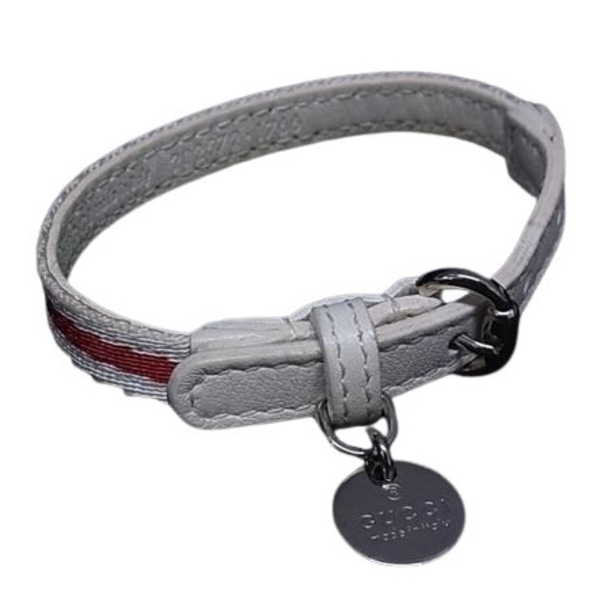 Gucci GUCCI Charity Bracelet "LOVES YOU" 282572 in White and Red Leather Canvas for Men Women Size ONE SIZE - 1 Thumbnail