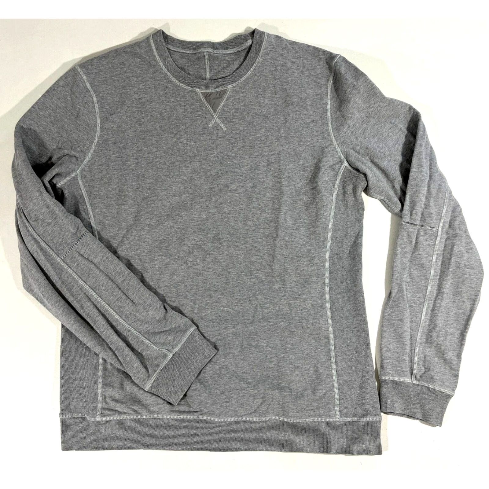 Lululemon Lululemon Men’s All Town Crew Long Sleeve Sweatshirt Size L Gray Athletic Regular Size US L / EU 52-54 / 3 - 4 Thumbnail