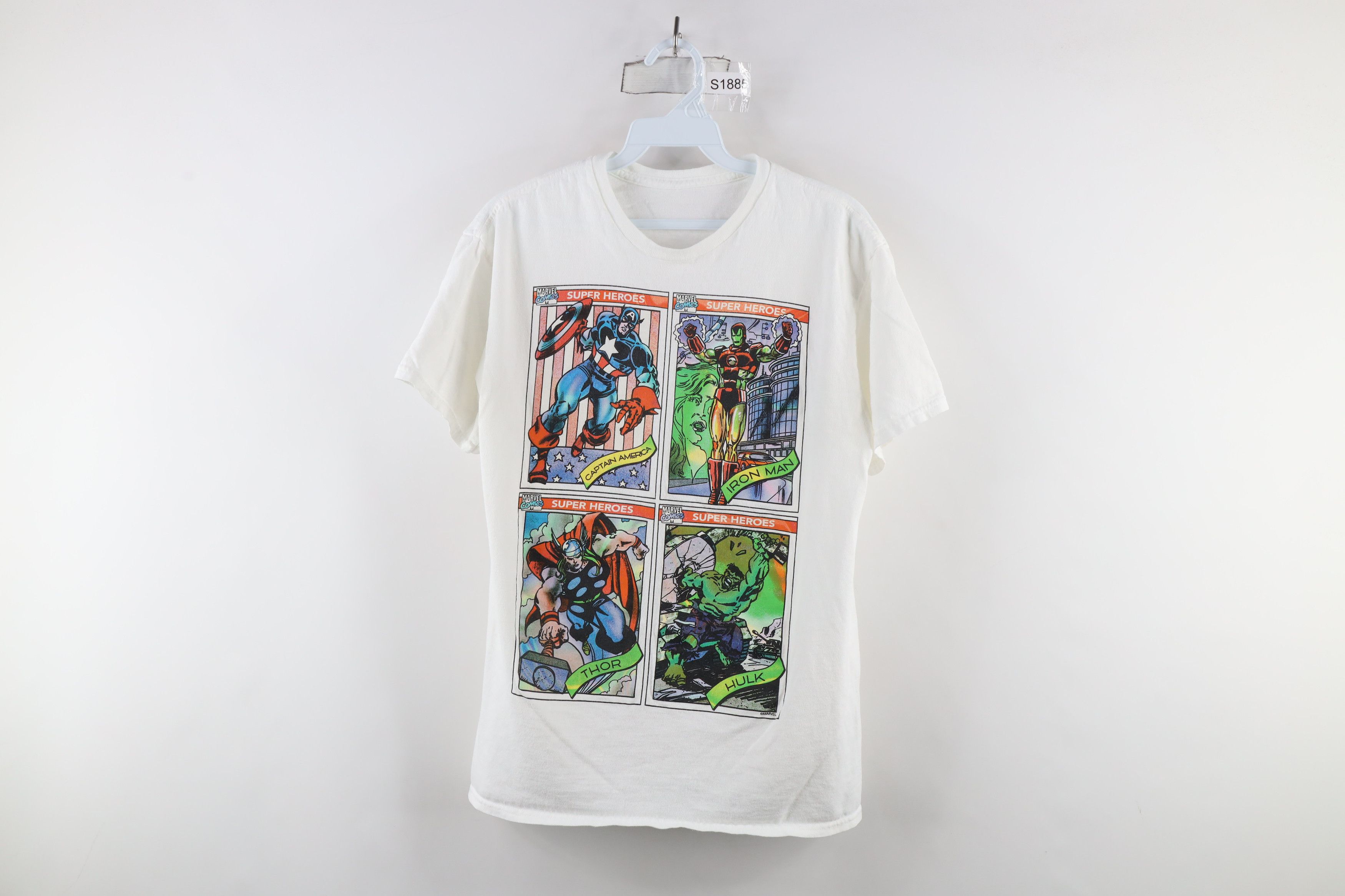 Vintage Retro Marvel Comics Super Heroes Short Sleeve T-Shirt Size US M / EU 48-50 / 2 - 1 Thumbnail