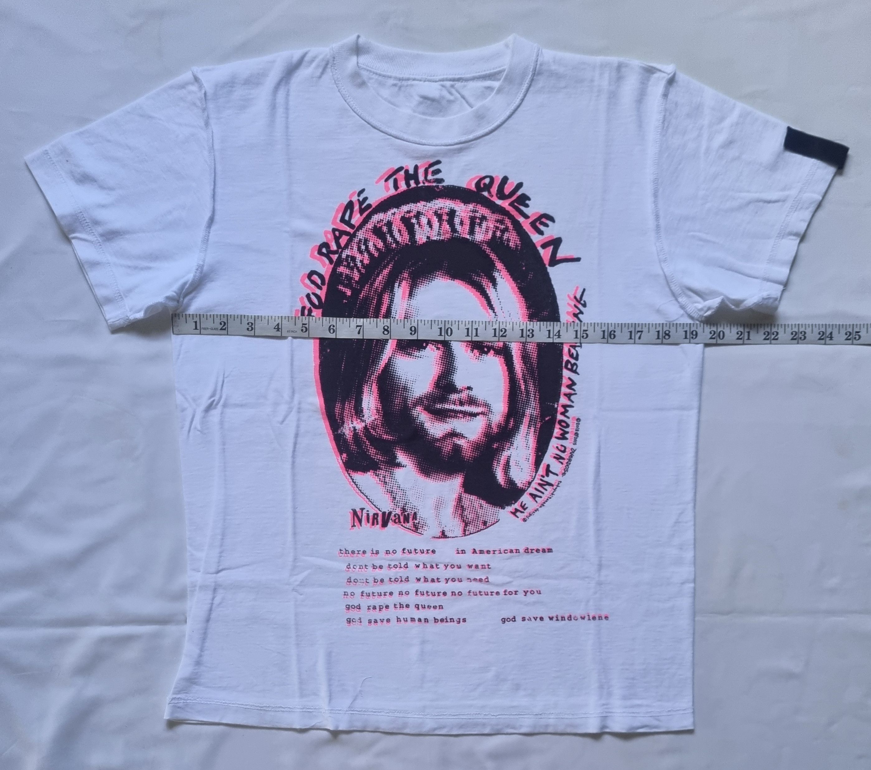 Japanese Brand Overdose X Takayuki Tanaka Kurt Cobain Queen Tshirt Size US S / EU 44-46 / 1 - 3 Thumbnail