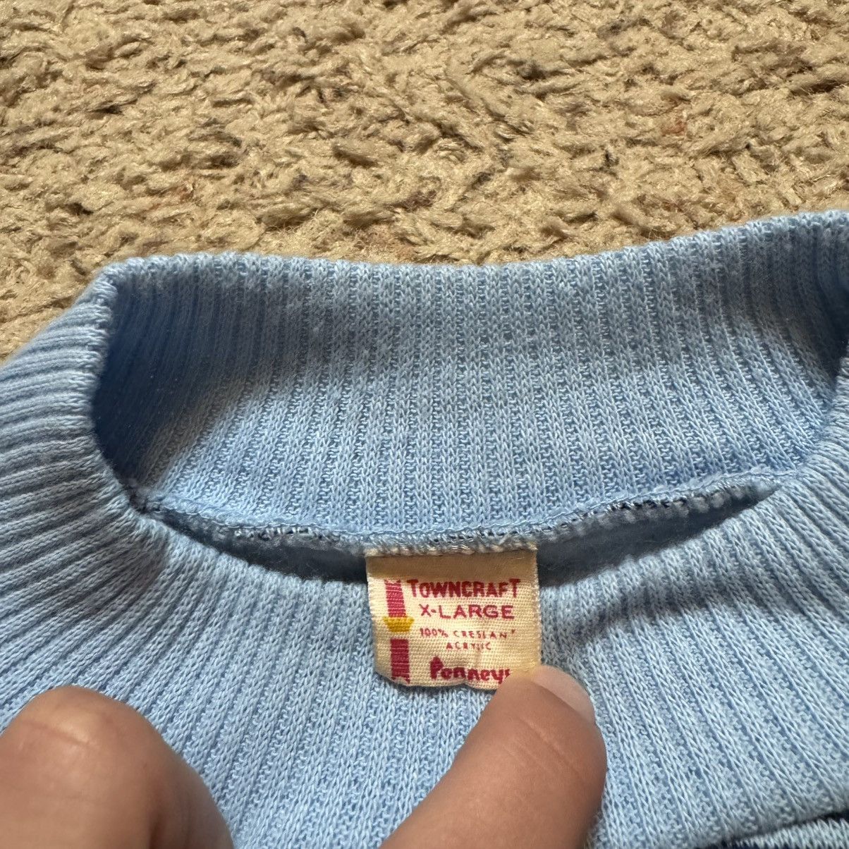 JCPenney Towncraft Penney's 60s Short Sleeve Sweatshirt XL Size US XL / EU 56 / 4 - 6 Thumbnail