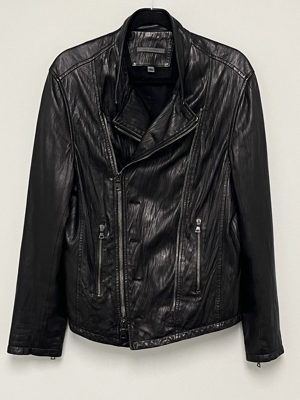 John Varvatos Asymmetrical biker jacket. 46 Size US S / EU 44-46 / 1 - 11 Thumbnail