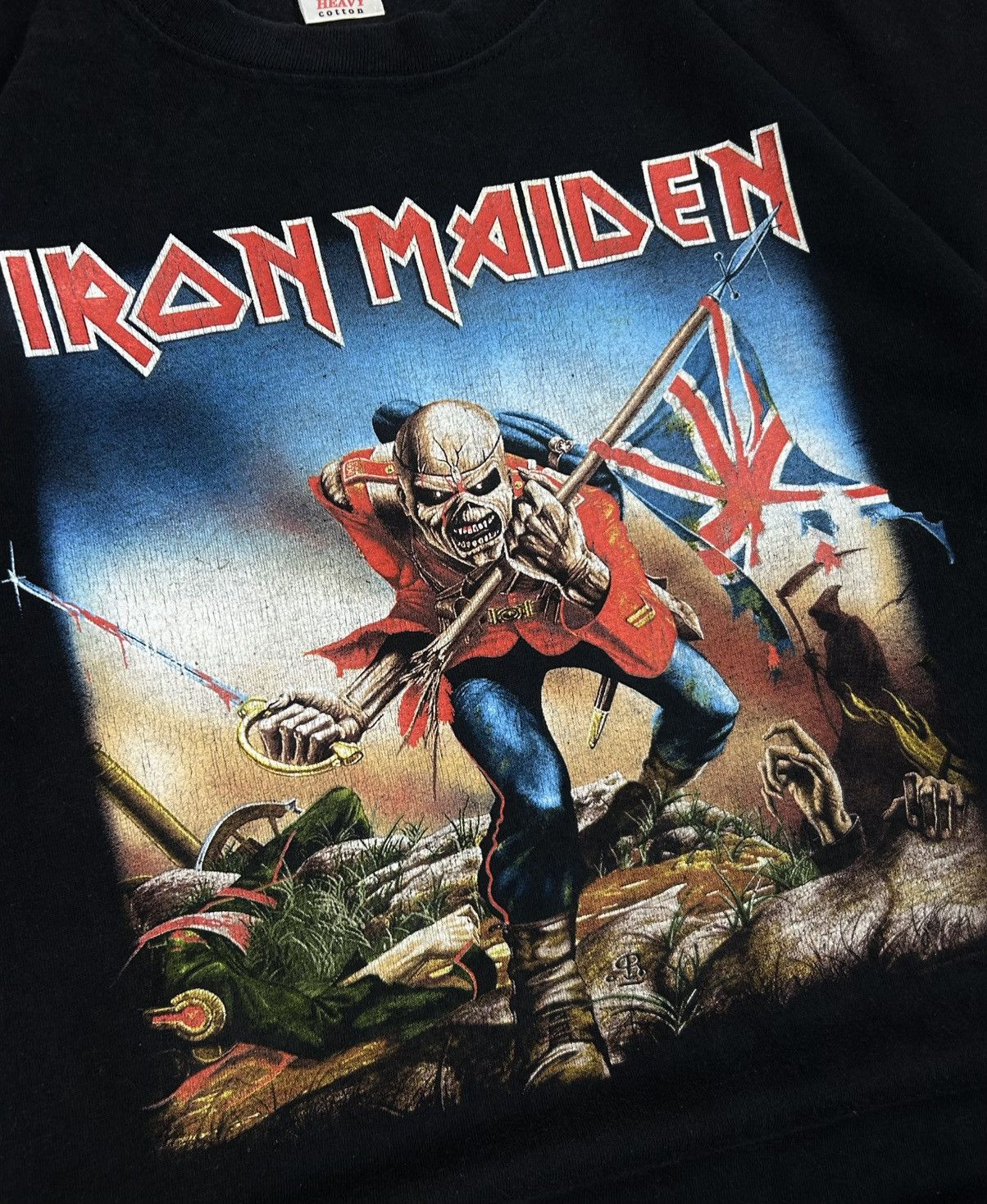 Iron Maiden Vintage Iron Maiden The Trooper Shirt Band Tee Size xl Size US XL / EU 56 / 4 - 5 Thumbnail