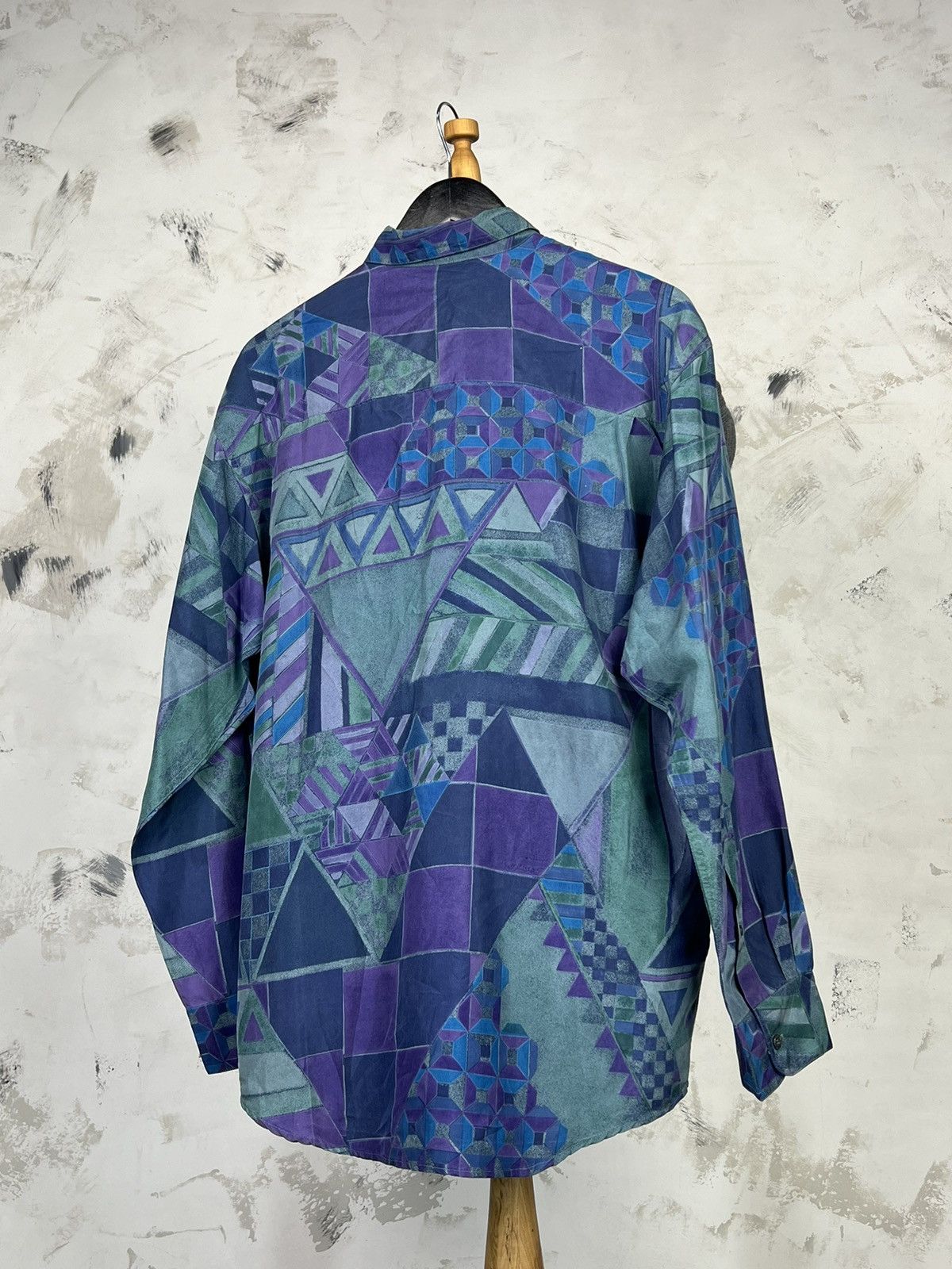 Marks & Spencer Vintage Marks & Spencer Silk Shirt Size L - XL Size US L / EU 52-54 / 3 - 5 Thumbnail