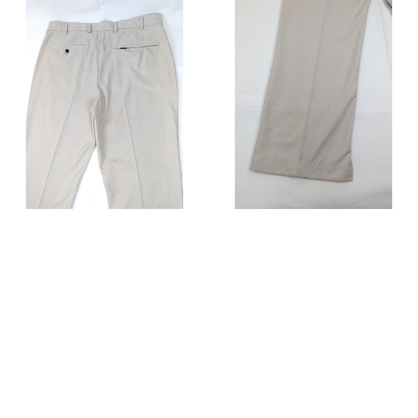 Brooks Brothers Brooks Brothers Clark Fit Chino Pants Men 38x31 Beige Cotton Spandex Flat Front Regular Straight - Classic/Business Casual 90s? Size US 38 / EU 54 - 9 Thumbnail