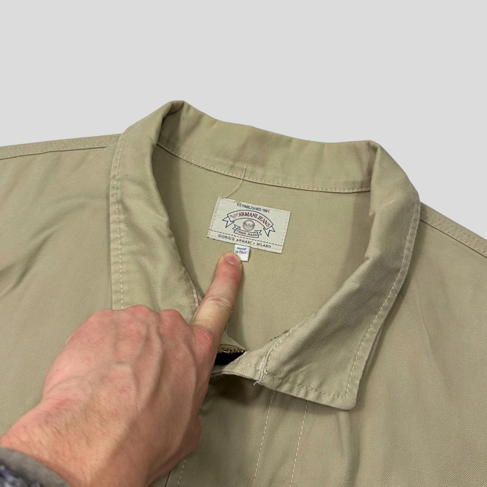 Armani Armani Jeans 90’s Cotton Carpenter Chore Jacket - IT52 Size US XL / EU 56 / 4 - 3 Thumbnail