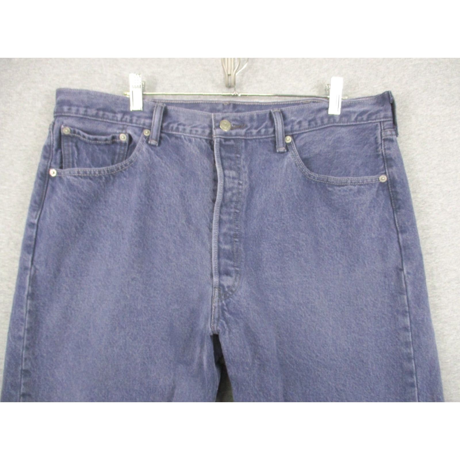Levi's Levi's 501XX Jeans 36x30 Indigo Straight Relaxed Button Fly Denim | 501 Series American Mens Jeans Size US 36 / EU 52 - 2 Thumbnail