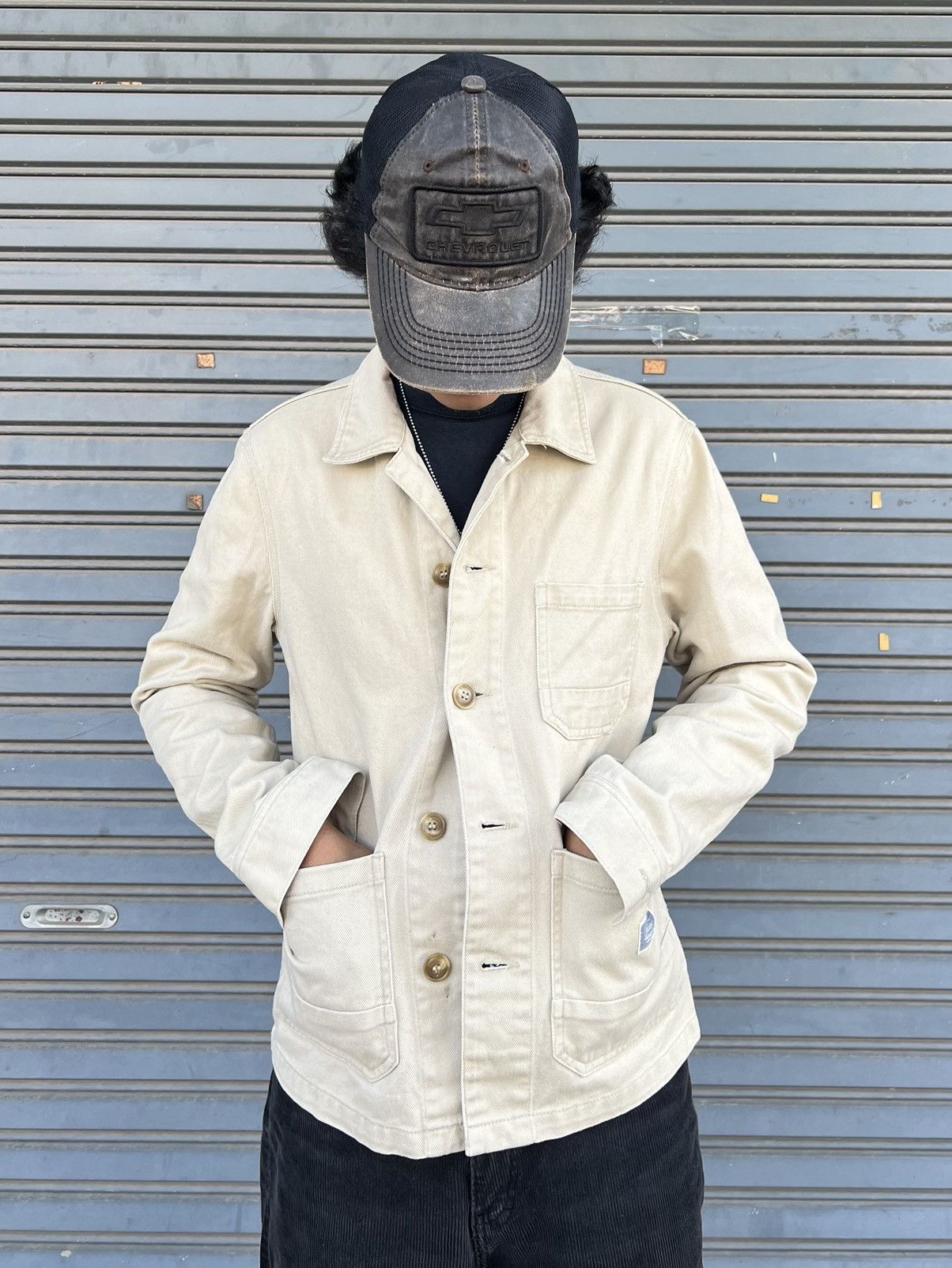 Other × Vintage Vintage Simwood Workwear Denim Jacket Size US S / EU 44-46 / 1 - 10 Thumbnail