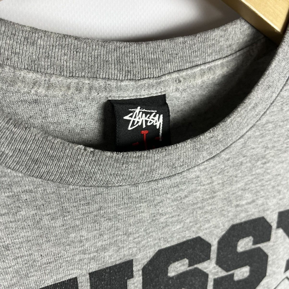 Stussy Vintage Stussy Big Logo Rare T Shirt 00’s Size US L / EU 52-54 / 3 - 11 Thumbnail
